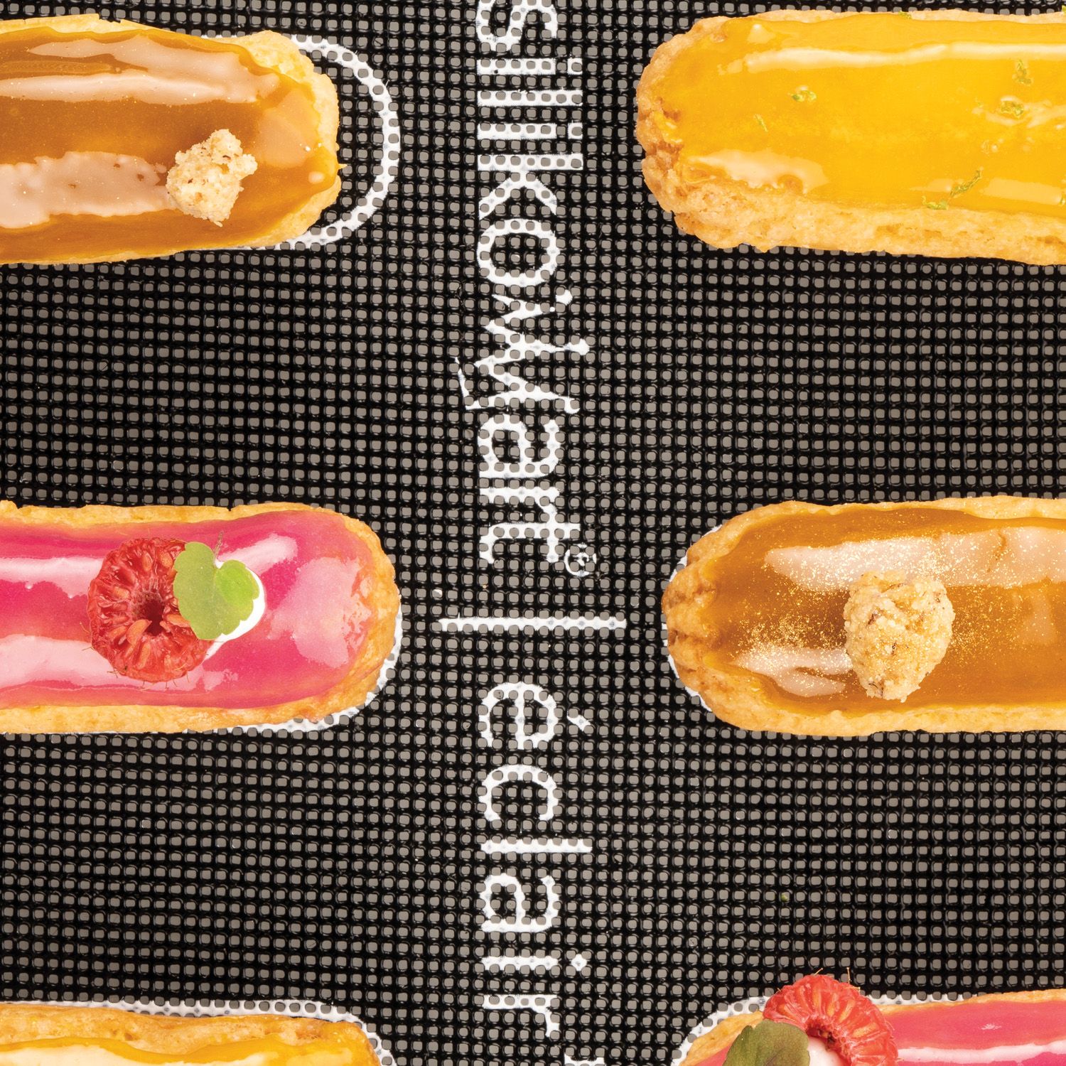 Éclair & choux mat - SilikoMart - Tapis de cuisson - - La Guilde Culinaire