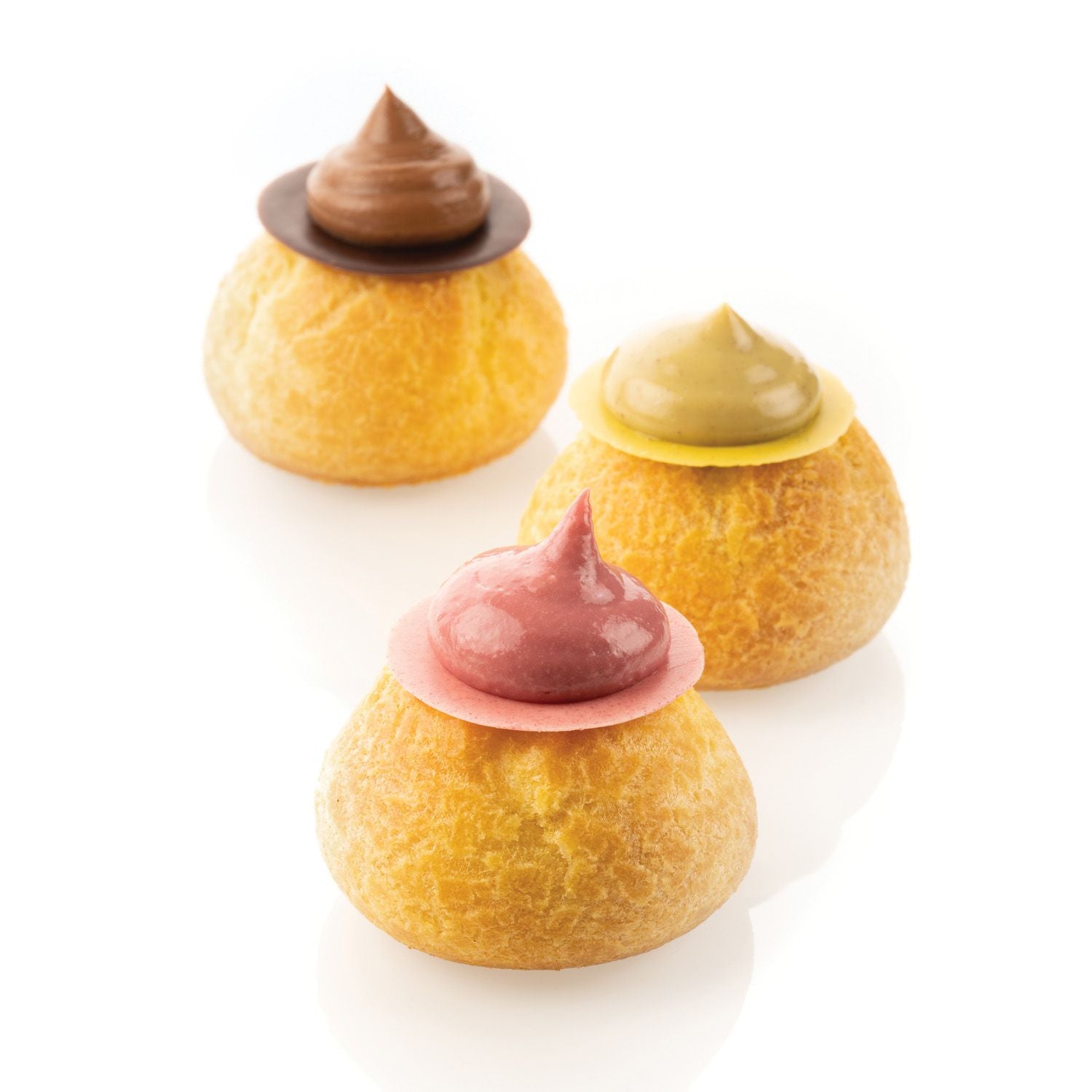 Éclair & choux mat - SilikoMart - Tapis de cuisson - - La Guilde Culinaire