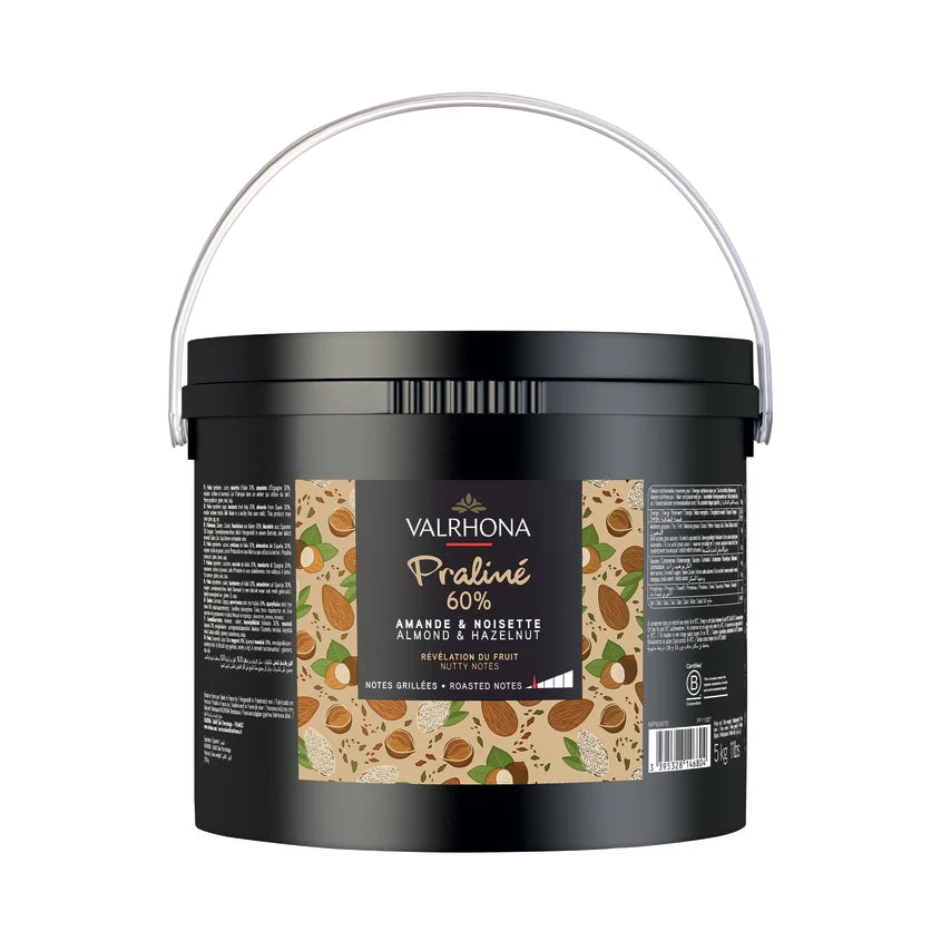 Praliné Amande Noisette 60% 5 kg - Valrhona - Chocolat - 883053 - La Guilde Culinaire