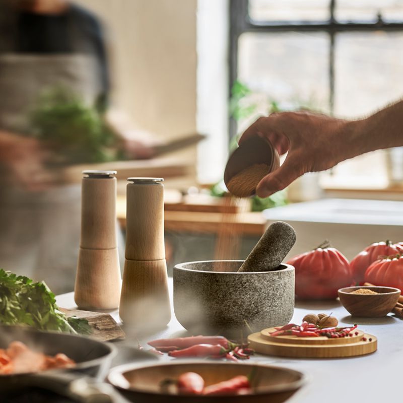 Dash Pilon et mortier en granite - Joseph Joseph - Mortier et pilon - - La Guilde Culinaire