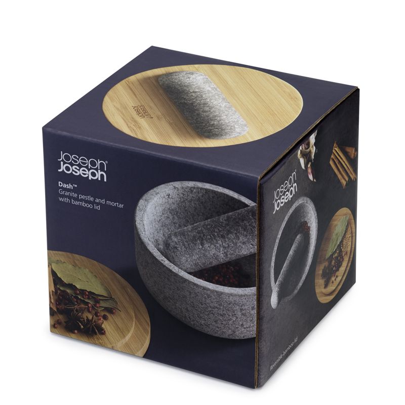 Dash Pilon et mortier en granite - Joseph Joseph - Mortier et pilon - - La Guilde Culinaire