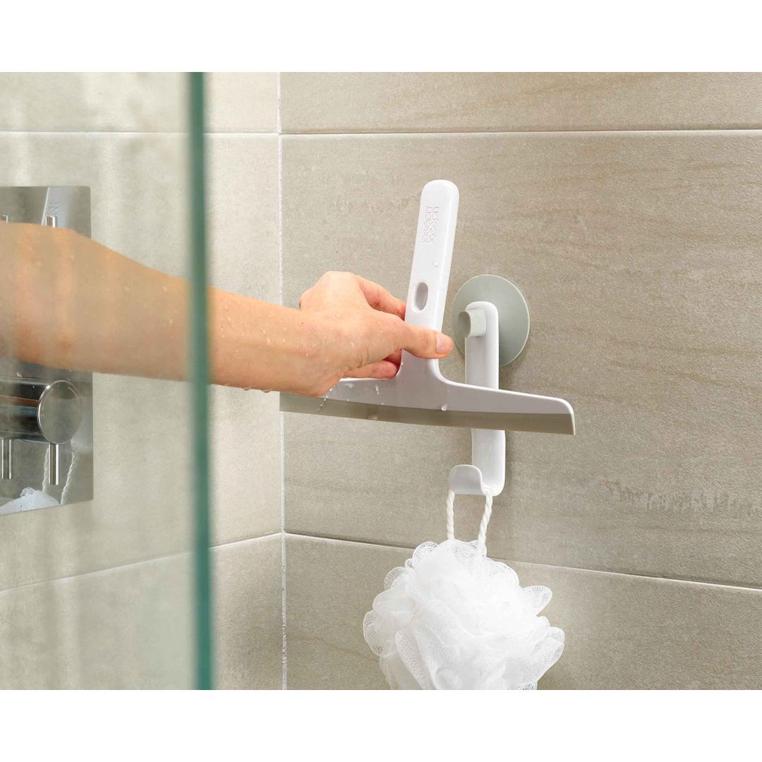 Raclette ultraplate avec crochet EasyStore - Joseph Joseph - Raclette de douche - - La Guilde Culinaire