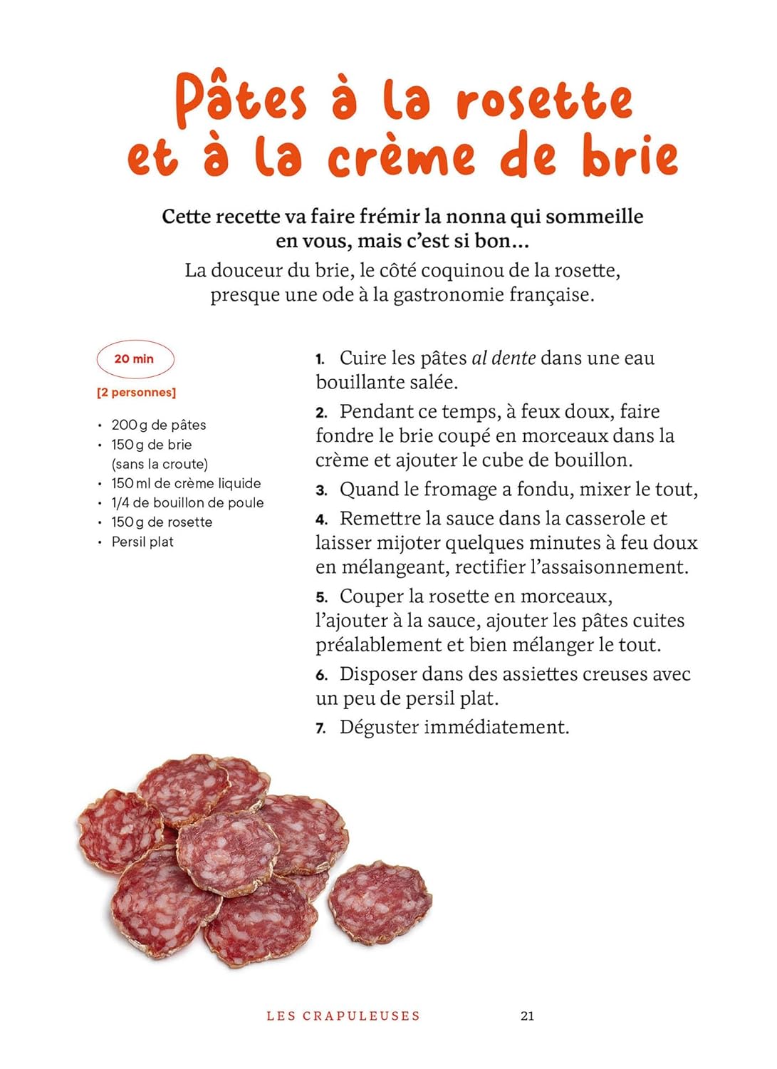 Les pâtes, c'est vraiment la vie - Kennes - Livre de cuisine - - La Guilde Culinaire