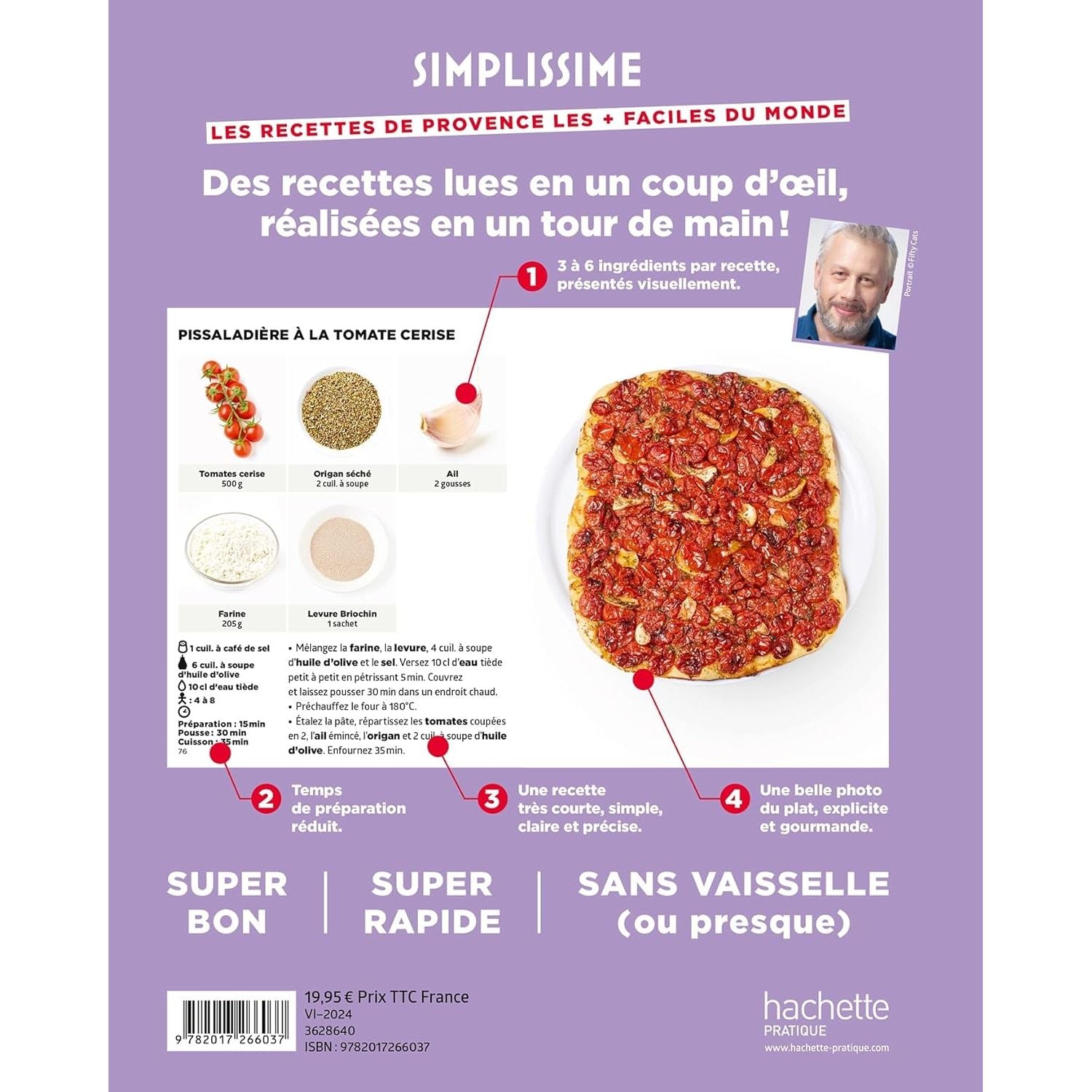 Simplissime : Les recettes de Provence les + faciles du monde - Hachette Ed. - Livre de cuisine - - La Guilde Culinaire