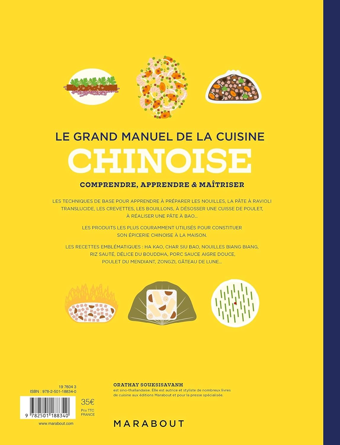 Le grand manuel de la cuisine chinoise - Marabout - Livre de cuisine - - La Guilde Culinaire