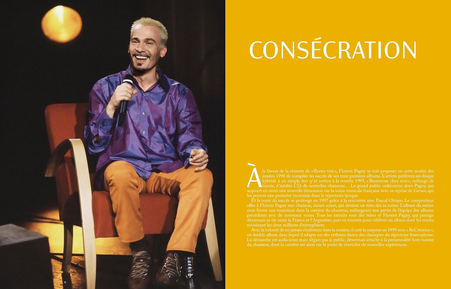 Florent Pagny - L'intégrale - EPA Ed. - Livre - - La Guilde Culinaire