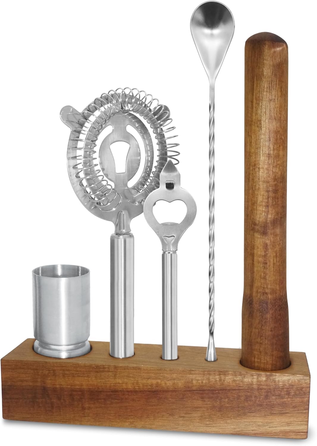 Ensemble de bar, 6 pièces avec support - OGGI - Ensemble de bar - - La Guilde Culinaire