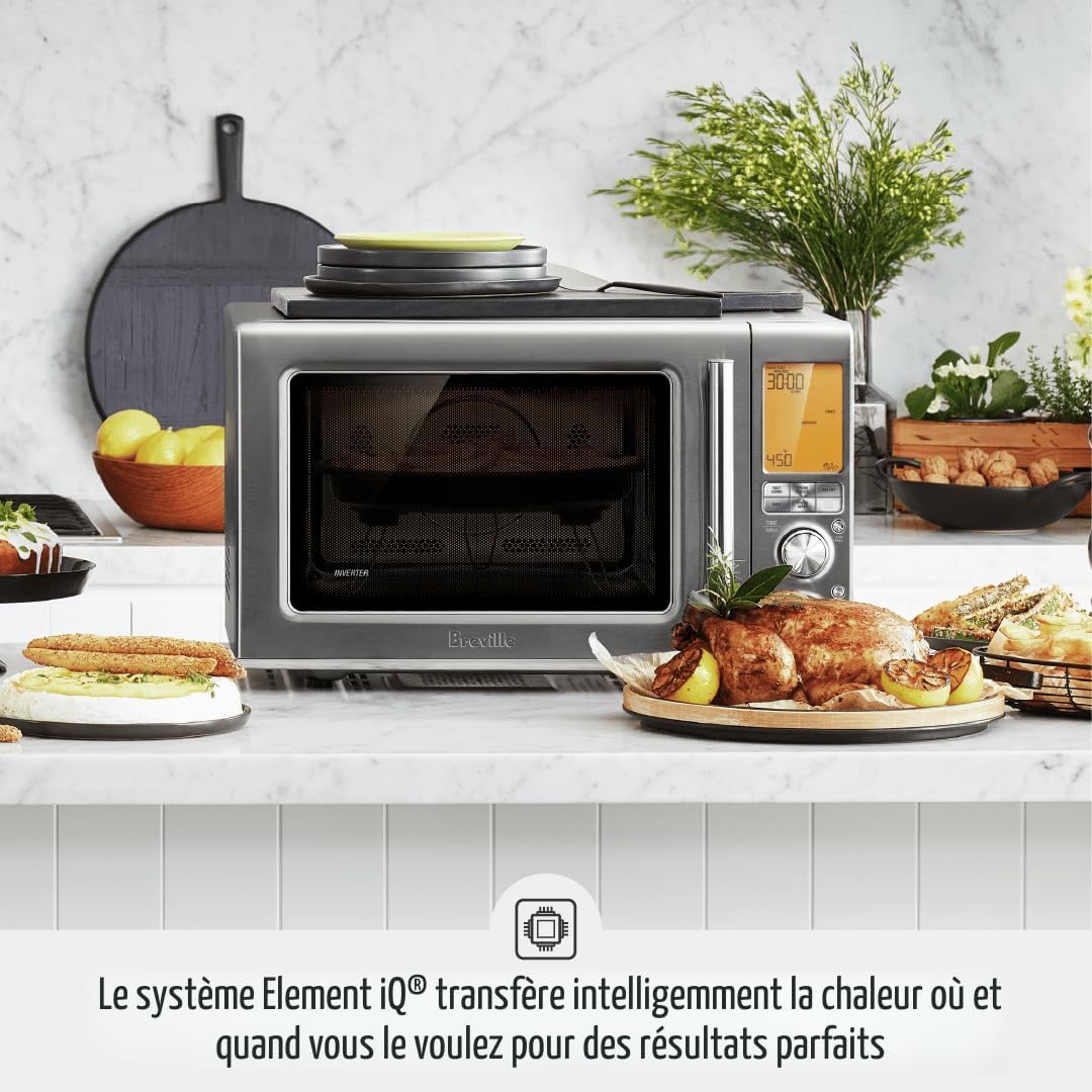 Micro-onde The Combi Wave 3 en 1 - Breville - Four à micro-ondes - - La Guilde Culinaire