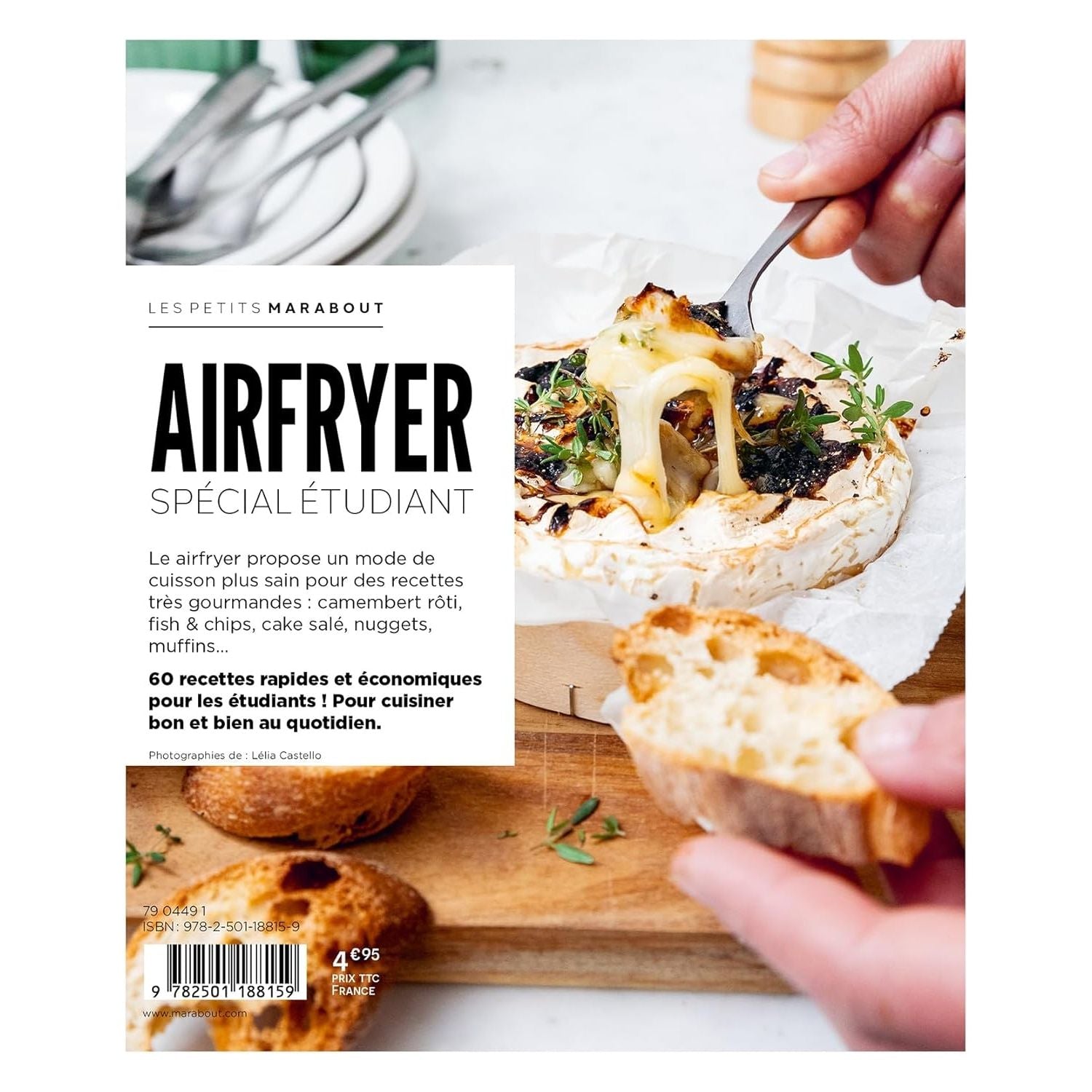 Recettes au Airfryer spécial étudiant ! - Marabout - Livre de cuisine - - La Guilde Culinaire