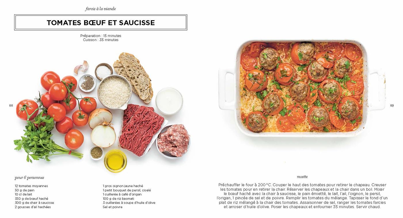 Juste un farci - Marabout - Livre de cuisine - - La Guilde Culinaire