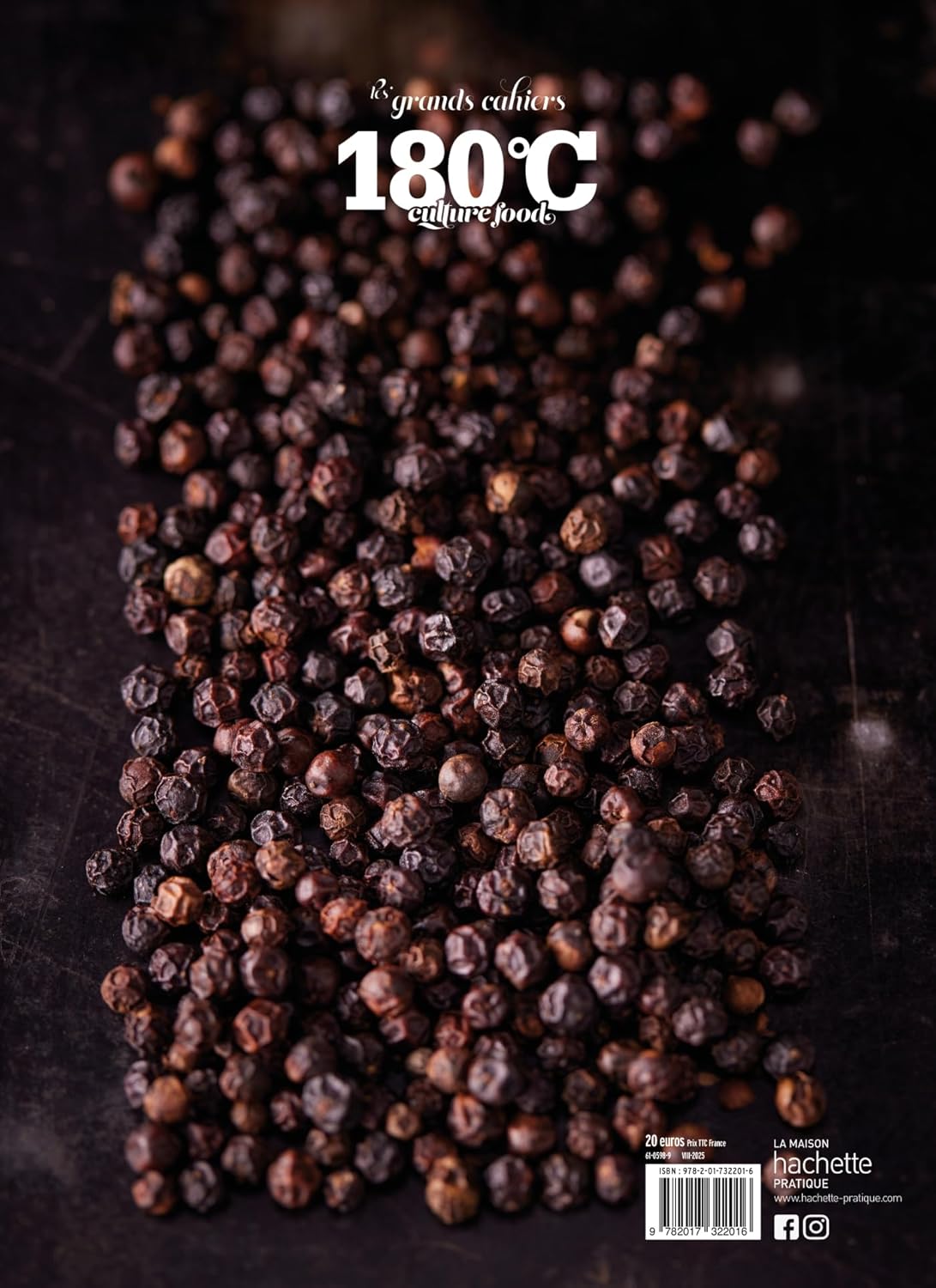 Les Grands Cahiers 180° - Poivre - Hachette Ed. - Livre de cuisine - - La Guilde Culinaire