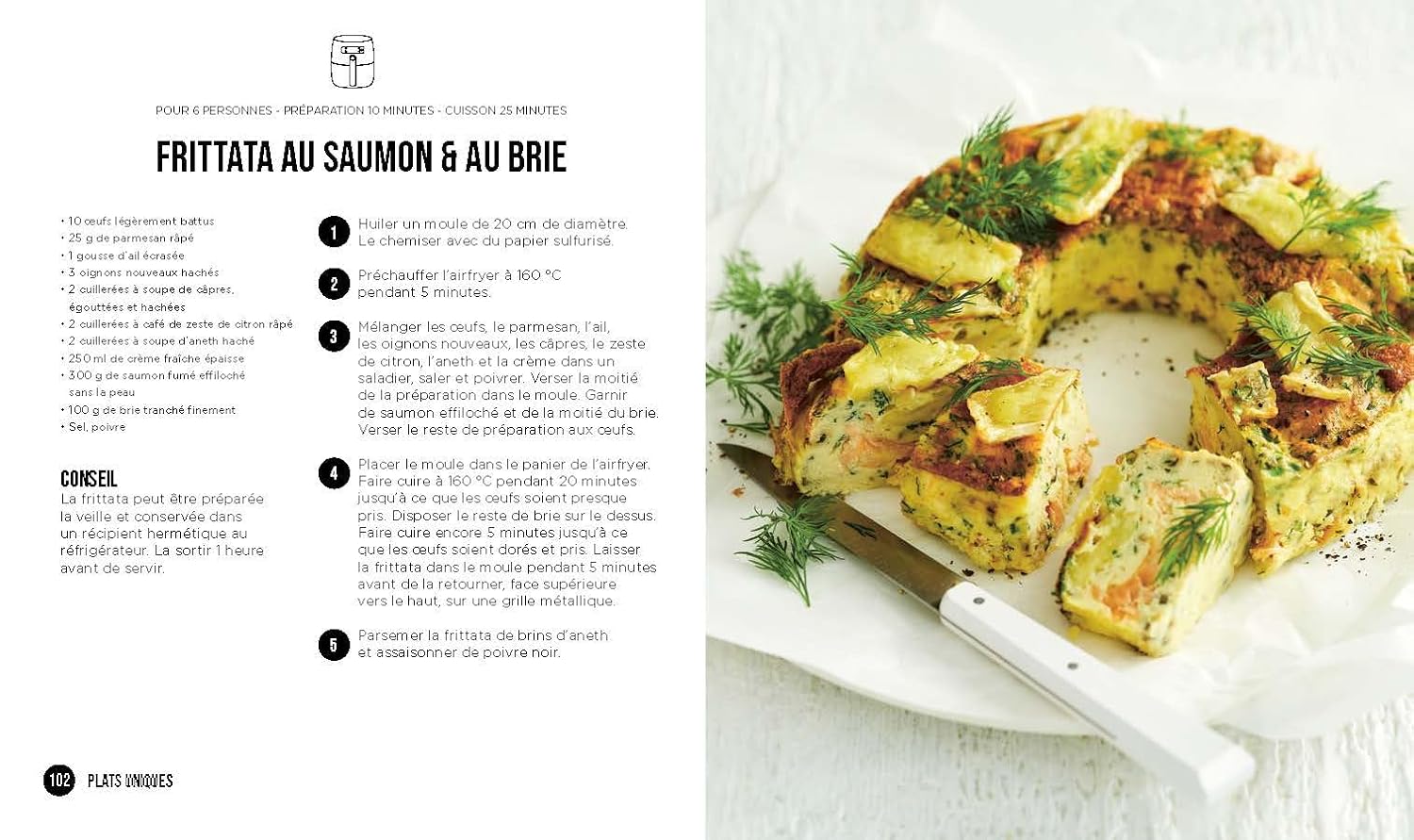 Airfryer - Recettes express - Marabout - Livre de cuisine - - La Guilde Culinaire