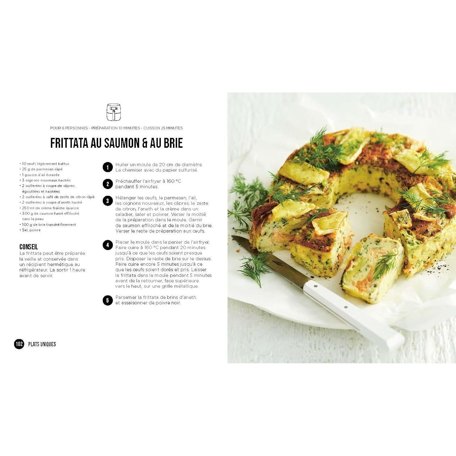 Airfryer - Recettes express - Marabout - Livre de cuisine - - La Guilde Culinaire