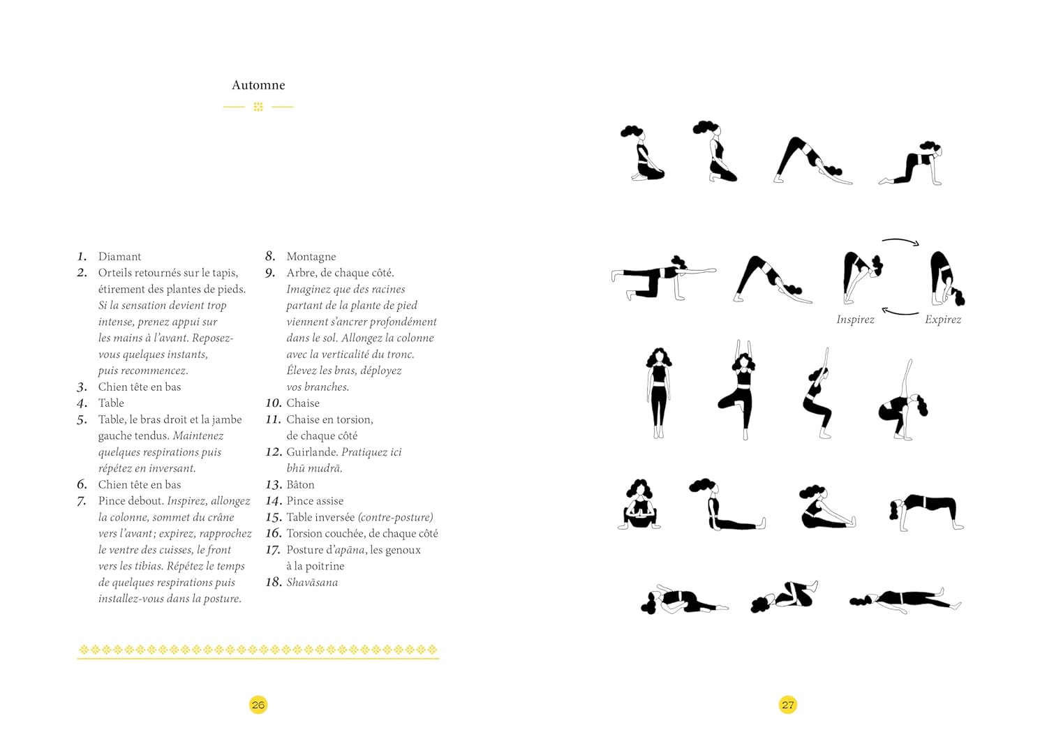 Yoga - Recueil de séances - La Plage Ed. - Livre de bien-être - - La Guilde Culinaire