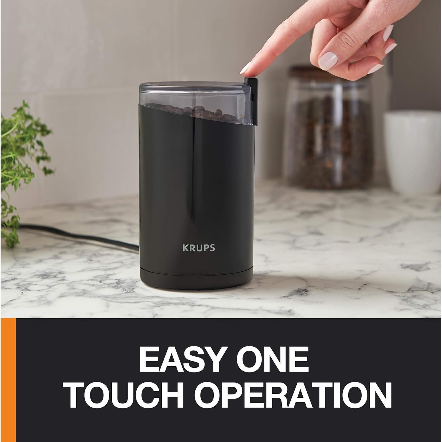 Moulin à café et à épices électrique Fast Touch - Krups - Moulin à épices - - La Guilde Culinaire