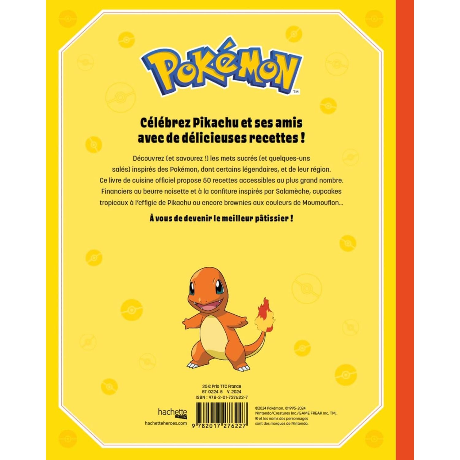 Pokémon - Livre de Pâtisserie ! - Hachette Ed. - Livre de pâtisserie - - La Guilde Culinaire