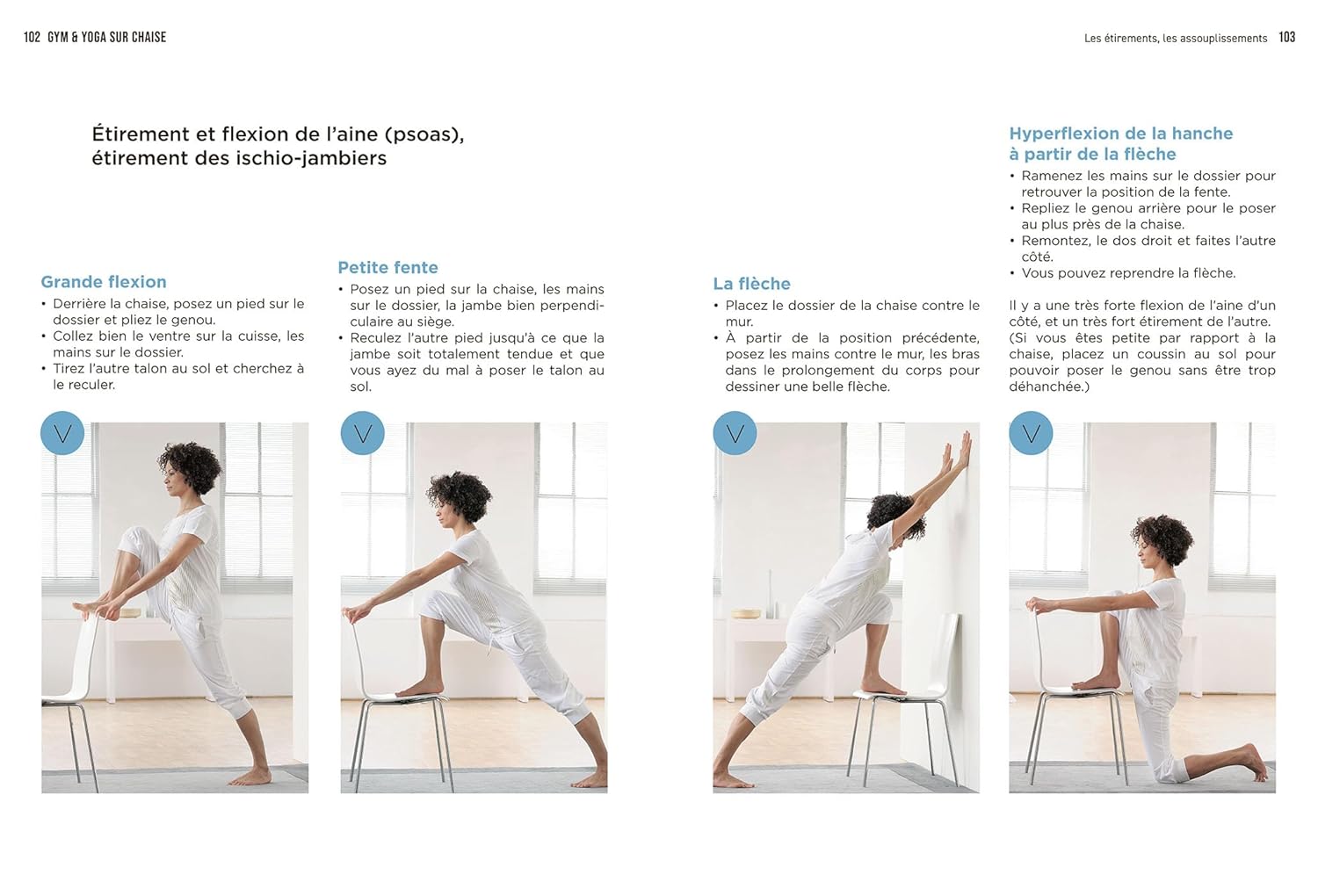 Gym et yoga sur chaise