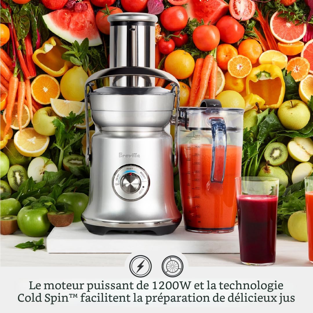Extracteur de jus The Juice Fountain Cold XL - Breville - Extracteur de jus - - La Guilde Culinaire