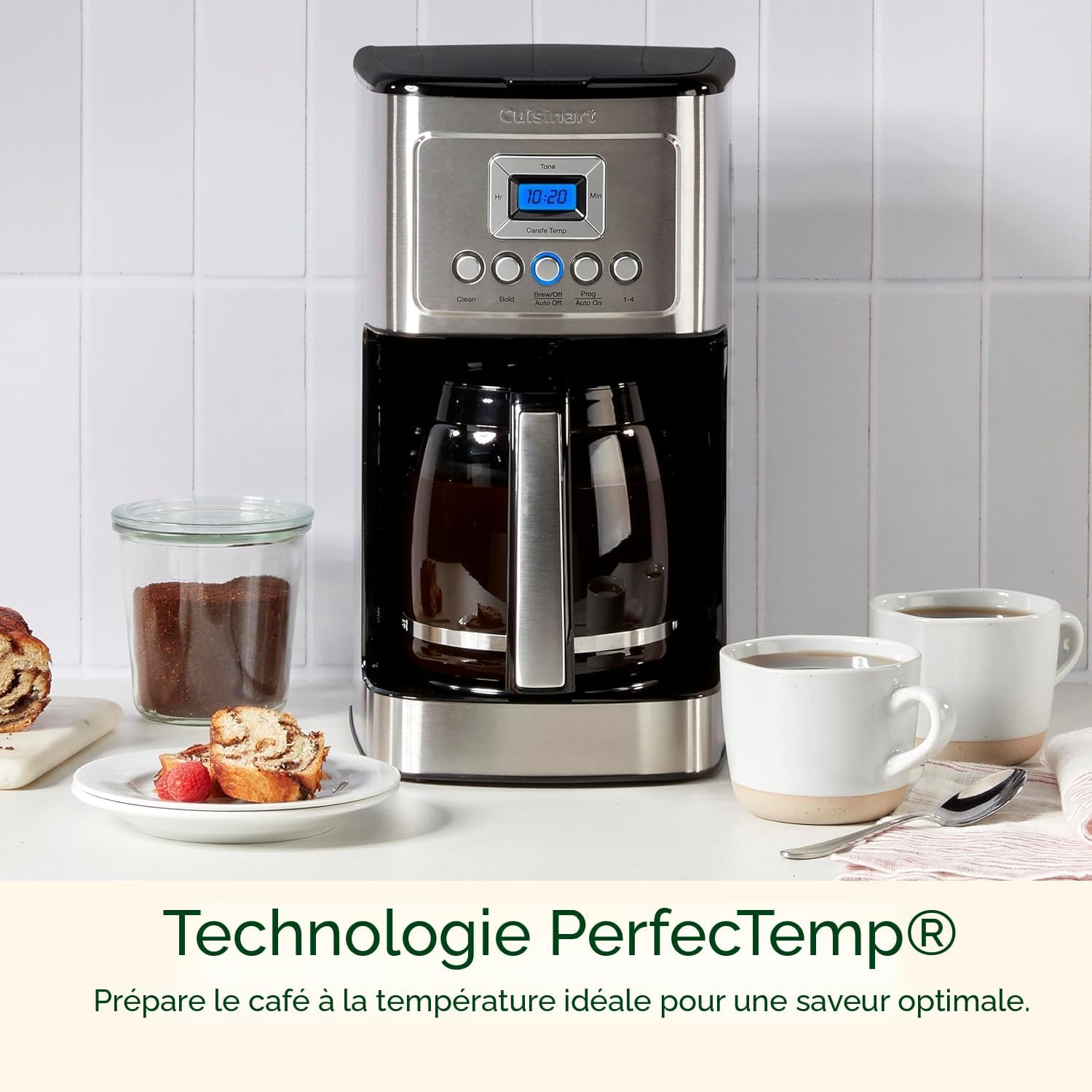 Cafetière programmable 14 tasses PerfecTemp - Cuisinart - Cafetière - - La Guilde Culinaire