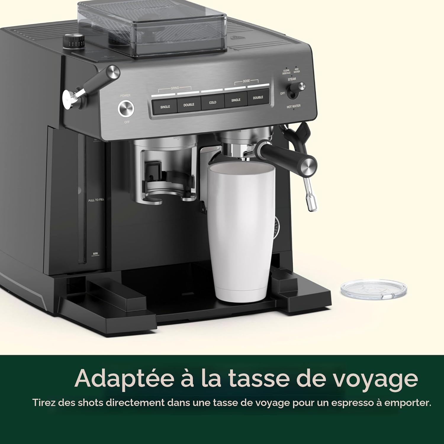 Machine à espresso Espresso Bar avec moulin intégré