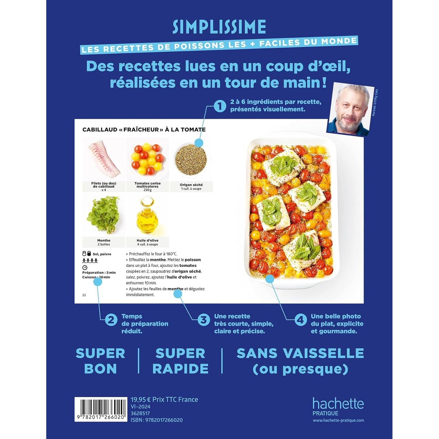 Simplissime : Les recettes de poissons les + faciles du monde - Hachette Ed. - Livre de cuisine - - La Guilde Culinaire