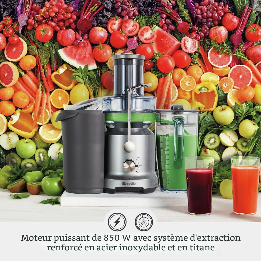 Extracteur de jus The Juice Fountain Cold - Breville - Extracteur de jus - - La Guilde Culinaire