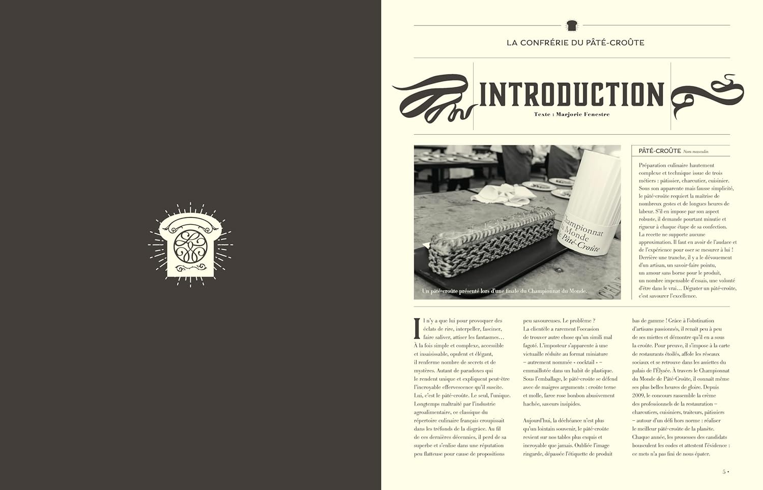 La confrérie du Pâté-croûte N.E - Hachette Ed. - Livre de cuisine - - La Guilde Culinaire