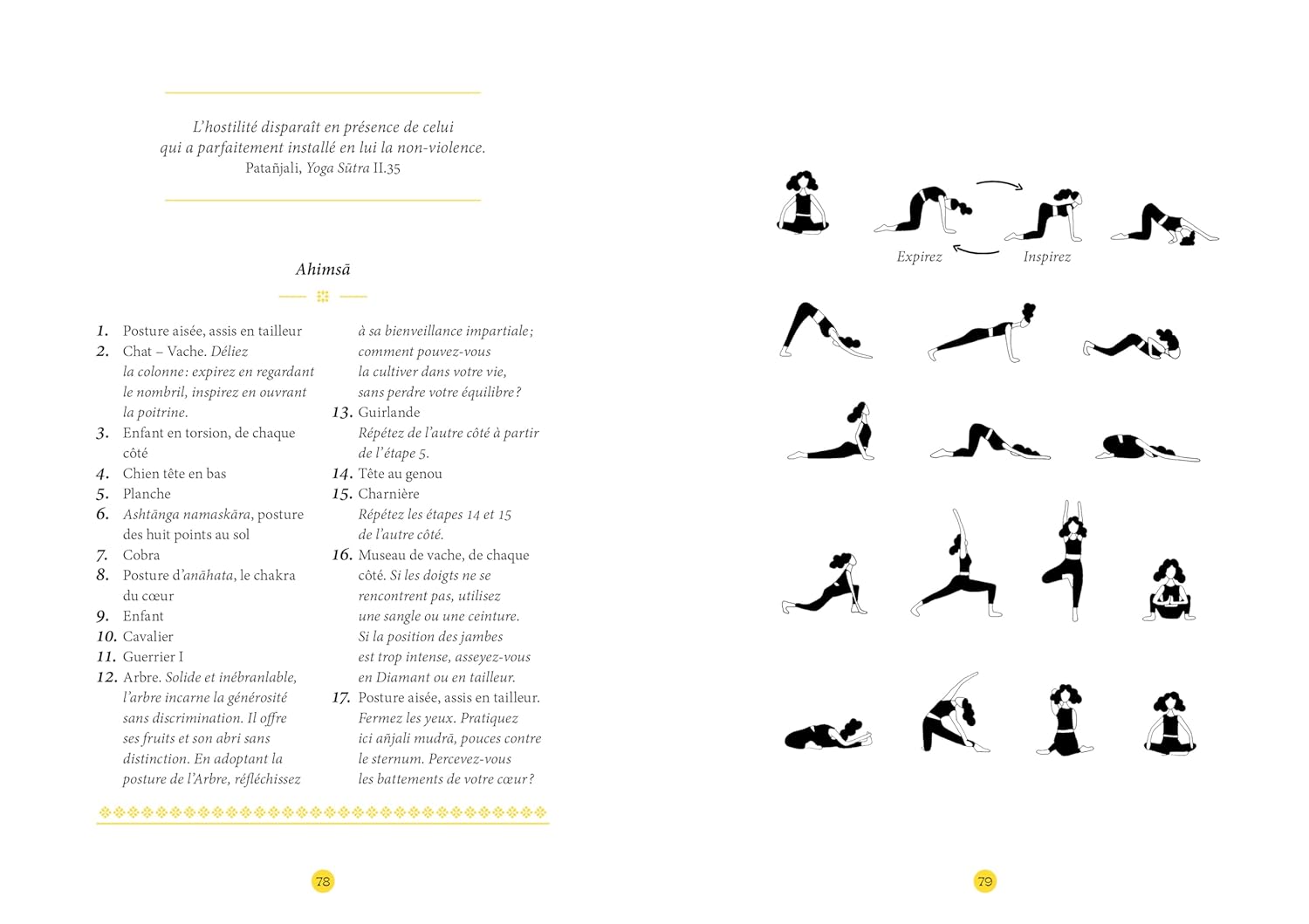 Yoga - Recueil de séances - La Plage Ed. - Livre de bien-être - - La Guilde Culinaire