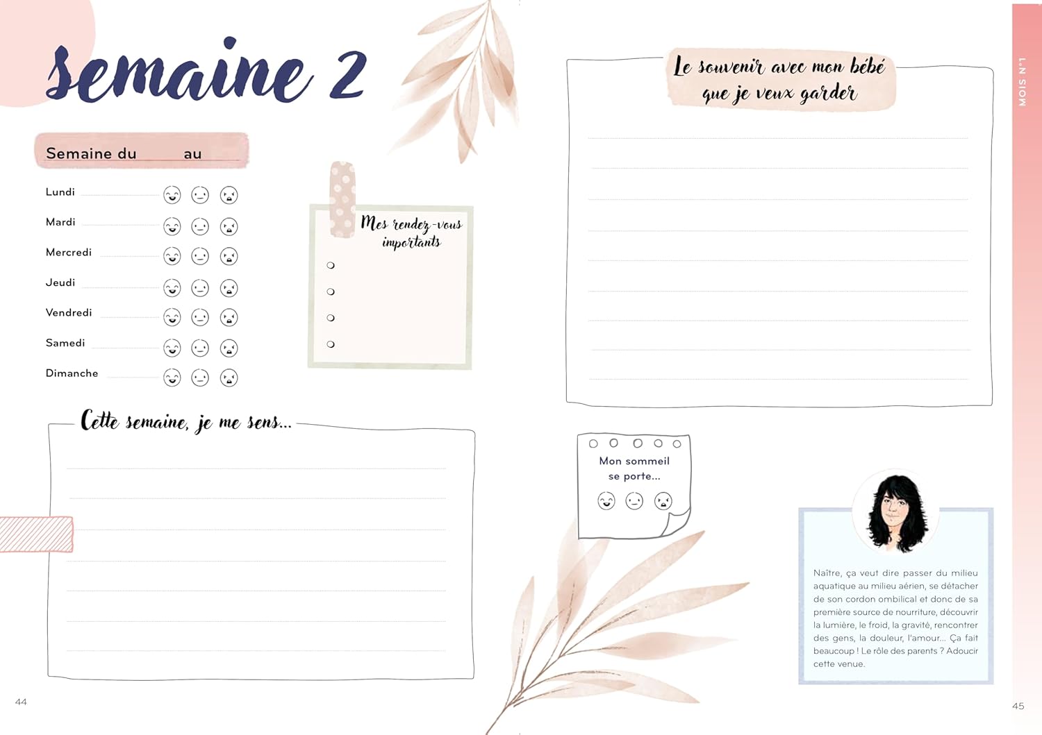 Le journal de mon post-partum - Larousse Ed. - Livre - - La Guilde Culinaire