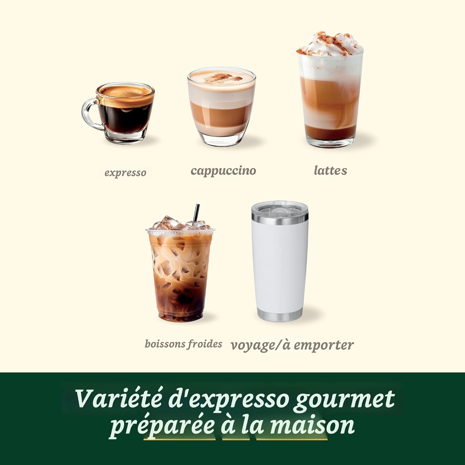 Machine à espresso Espresso Bar avec moulin intégré