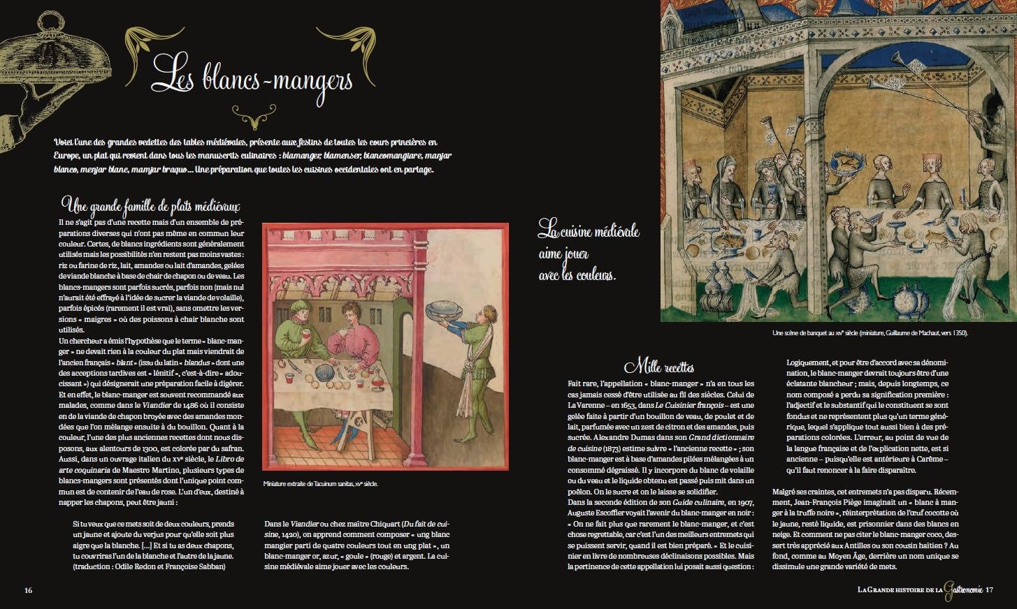 La Grande Histoire de la Gastronomie - Larousse Ed. - Livre de cuisine - - La Guilde Culinaire