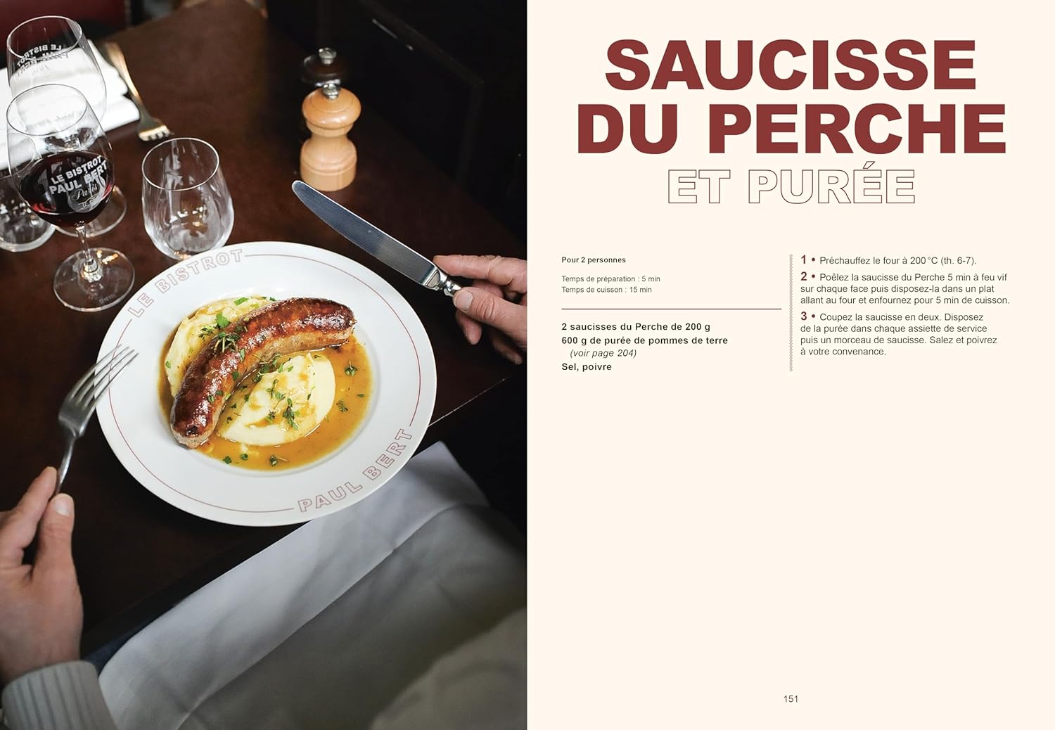 Le Paul Bert : Les recettes cultes d'un vrai bistrot parisien - Hachette Ed. - Livre de cuisine - - La Guilde Culinaire