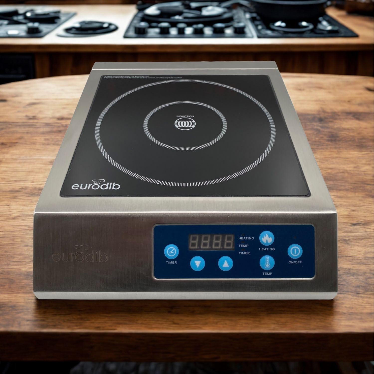 Plaque à induction commerciale CI1800 - Eurodib - Plaque de cuisson - - La Guilde Culinaire