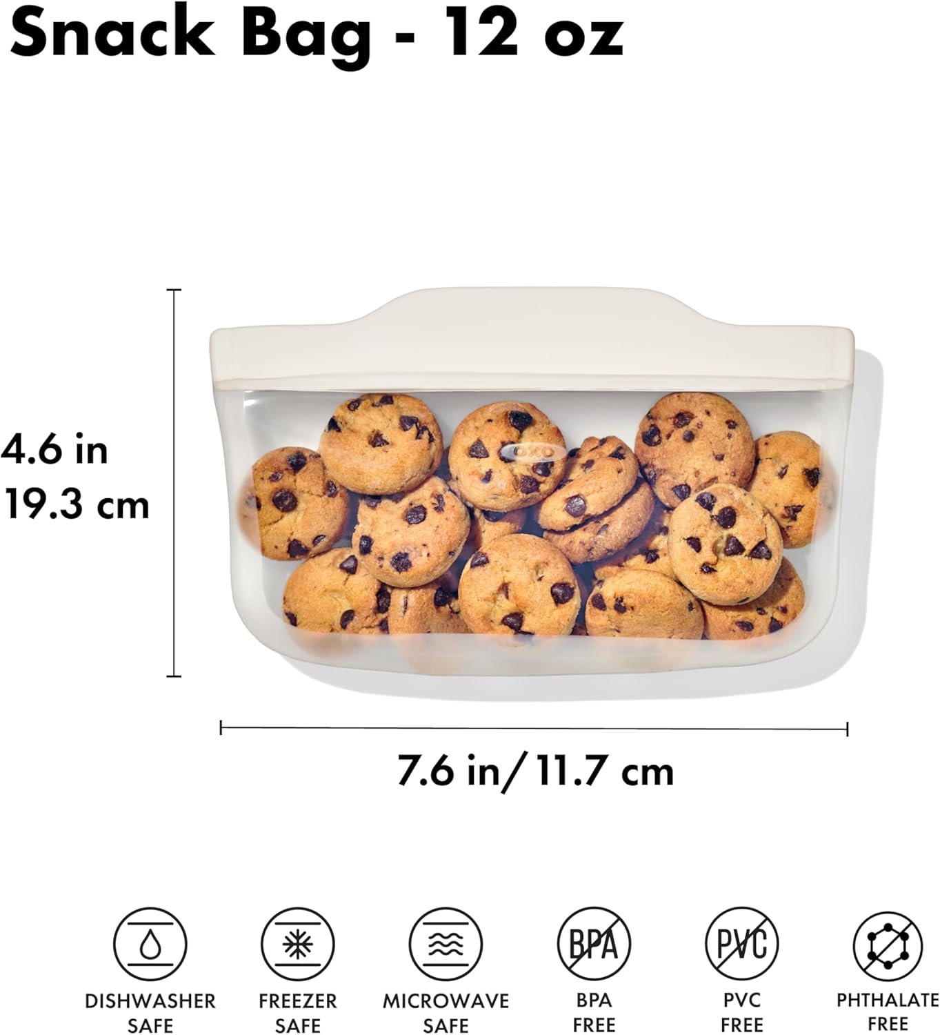 Sac de collation réutilisable - OXO - Sac de collation - - La Guilde Culinaire