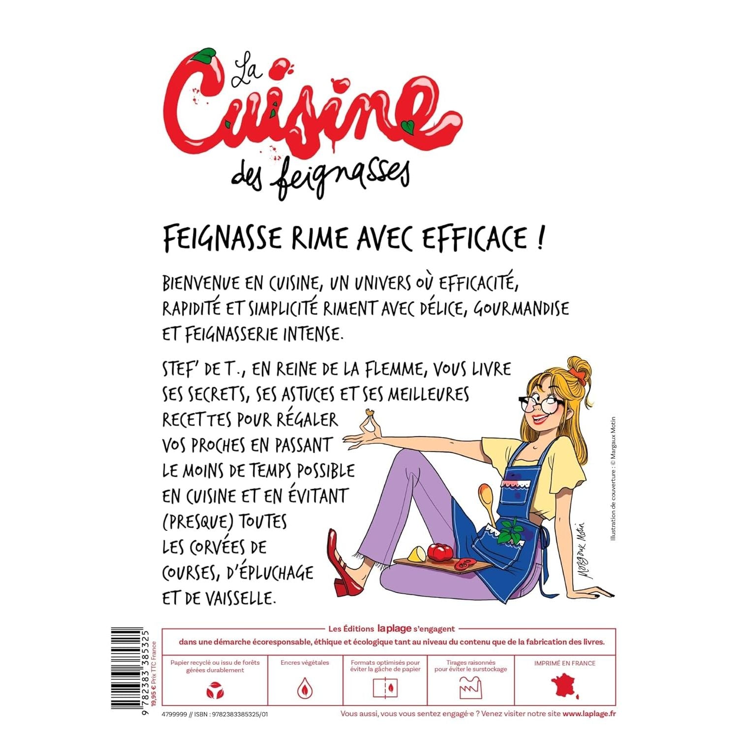 La cuisine des feignasses - La Plage Ed. - Livre de cuisine - - La Guilde Culinaire