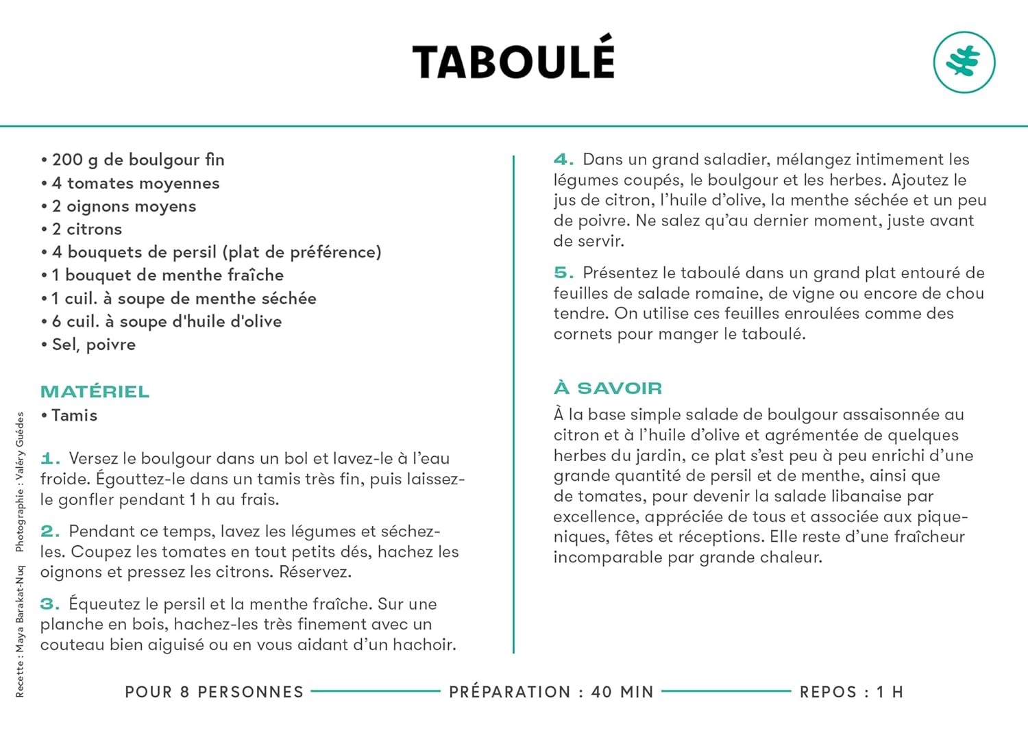 Coffret fiche - Salades - Marabout - Livre de cuisine - - La Guilde Culinaire