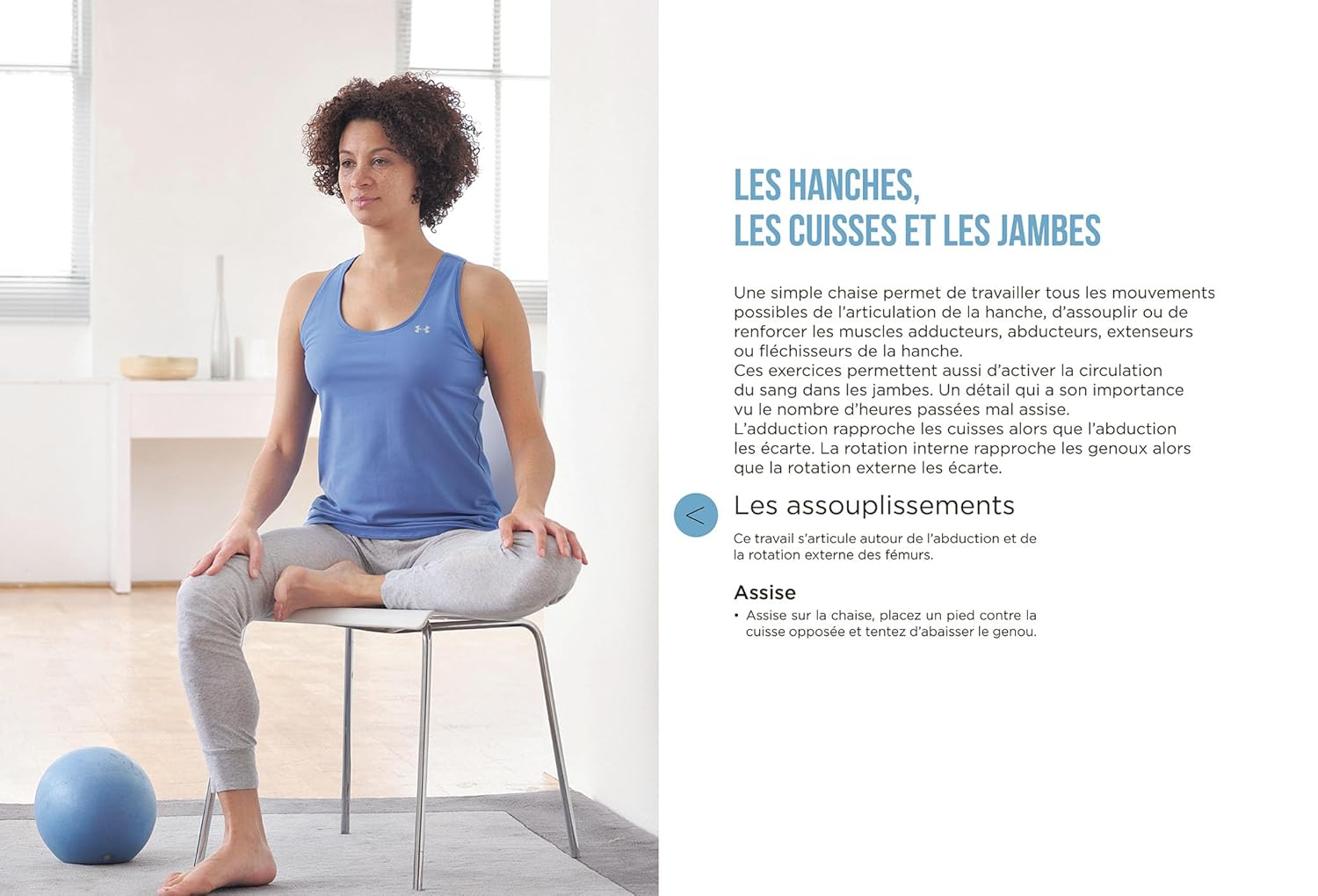 Gym et yoga sur chaise
