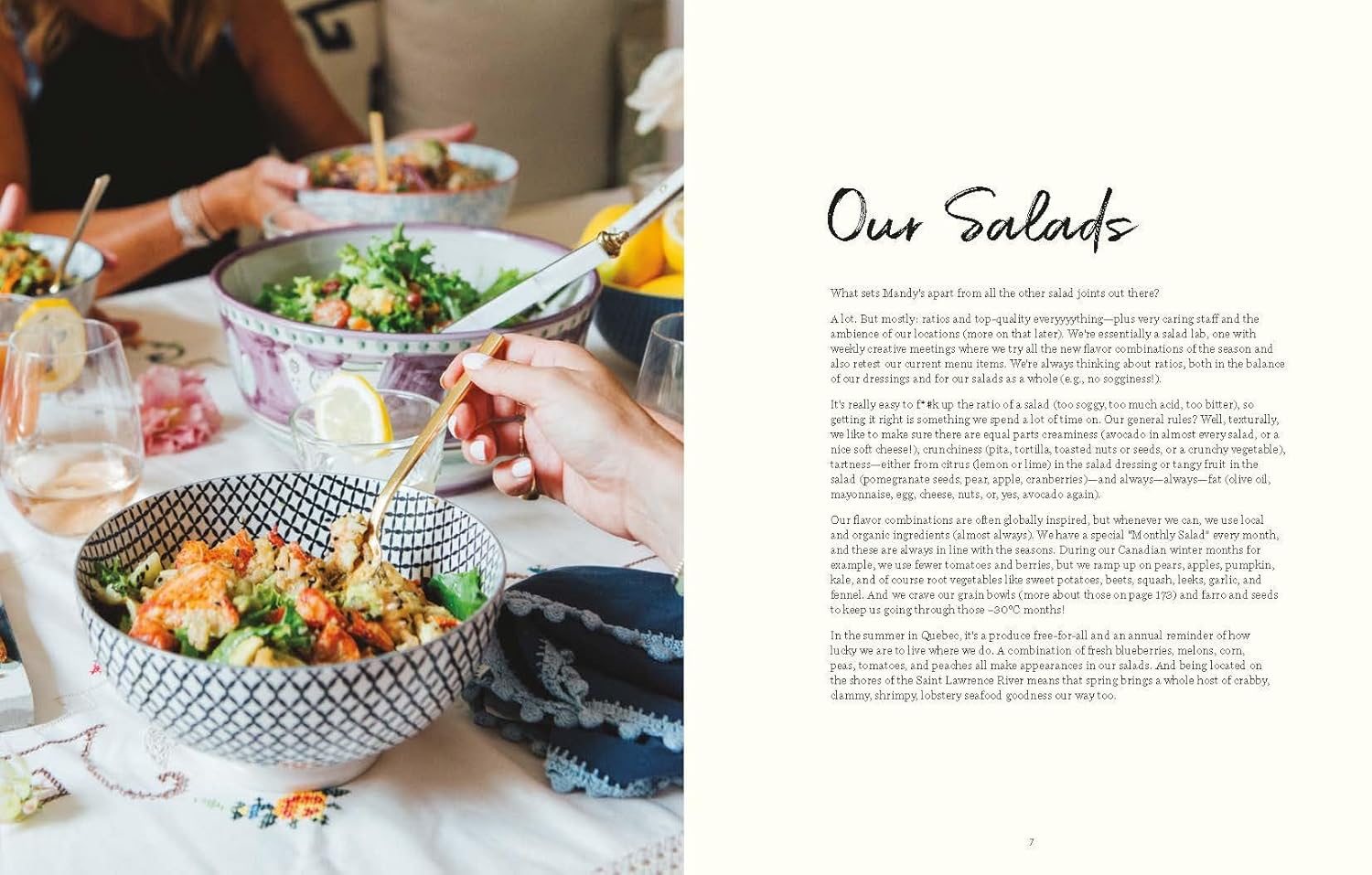Mandy's Gourmet Salads - Appetite by Random House Ed. - Livre de cuisine - - La Guilde Culinaire