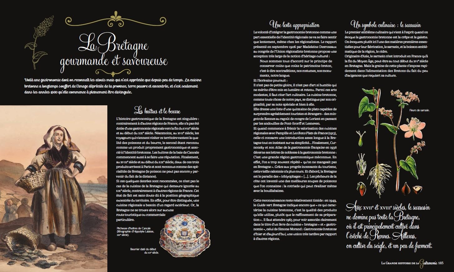 La Grande Histoire de la Gastronomie - Larousse Ed. - Livre de cuisine - - La Guilde Culinaire