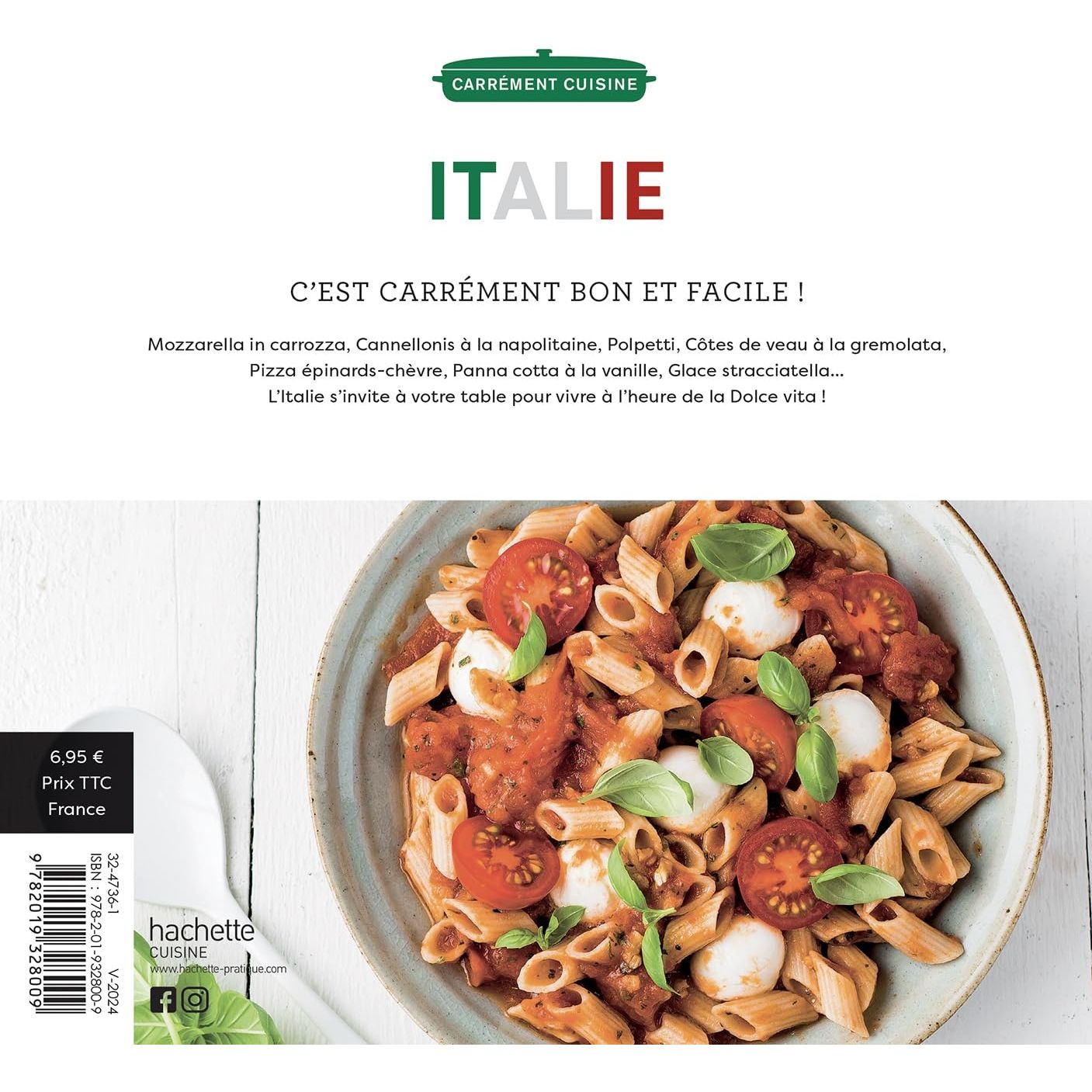 Italie - Hachette Ed. - Livre de cuisine - - La Guilde Culinaire