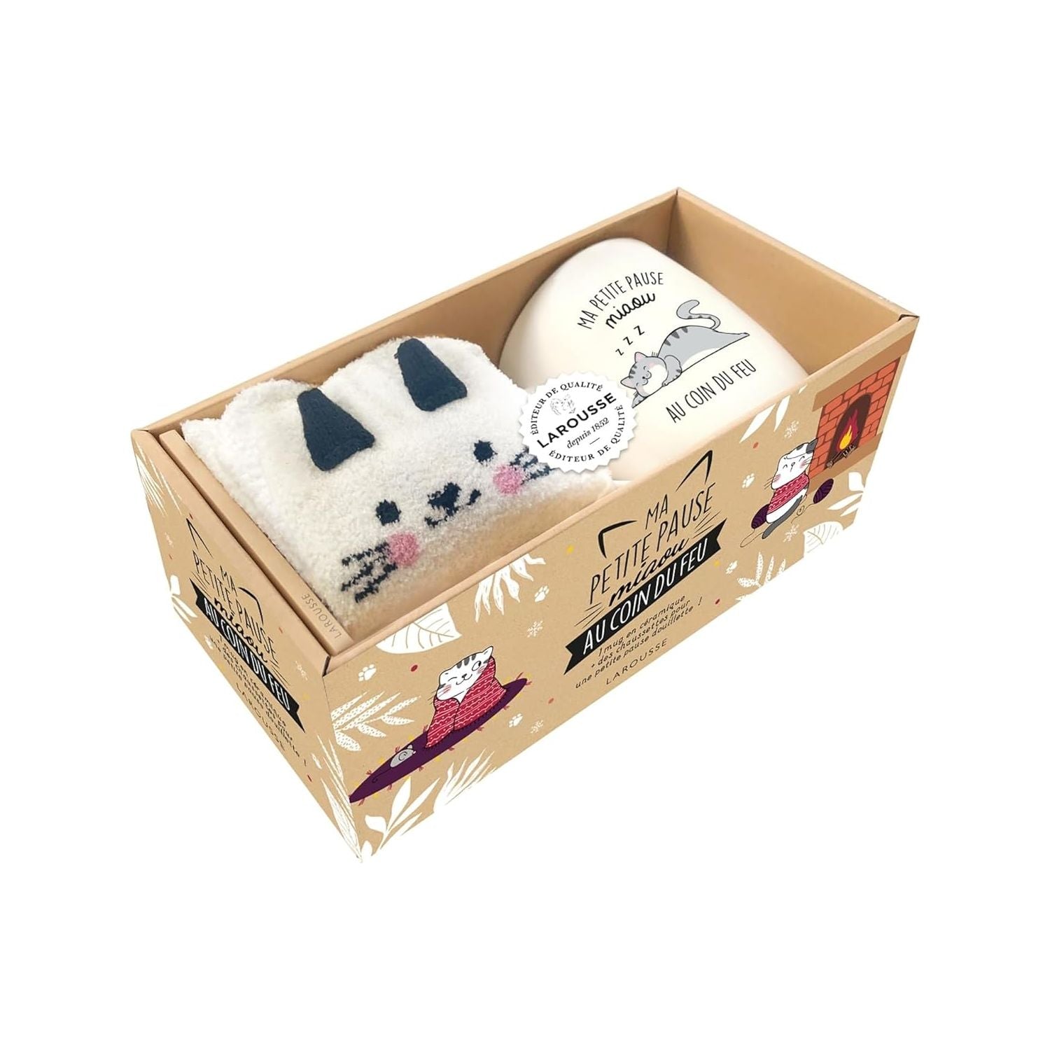 Ma petite pause miaou au coin du feu - Larousse Ed. - Livre - - La Guilde Culinaire