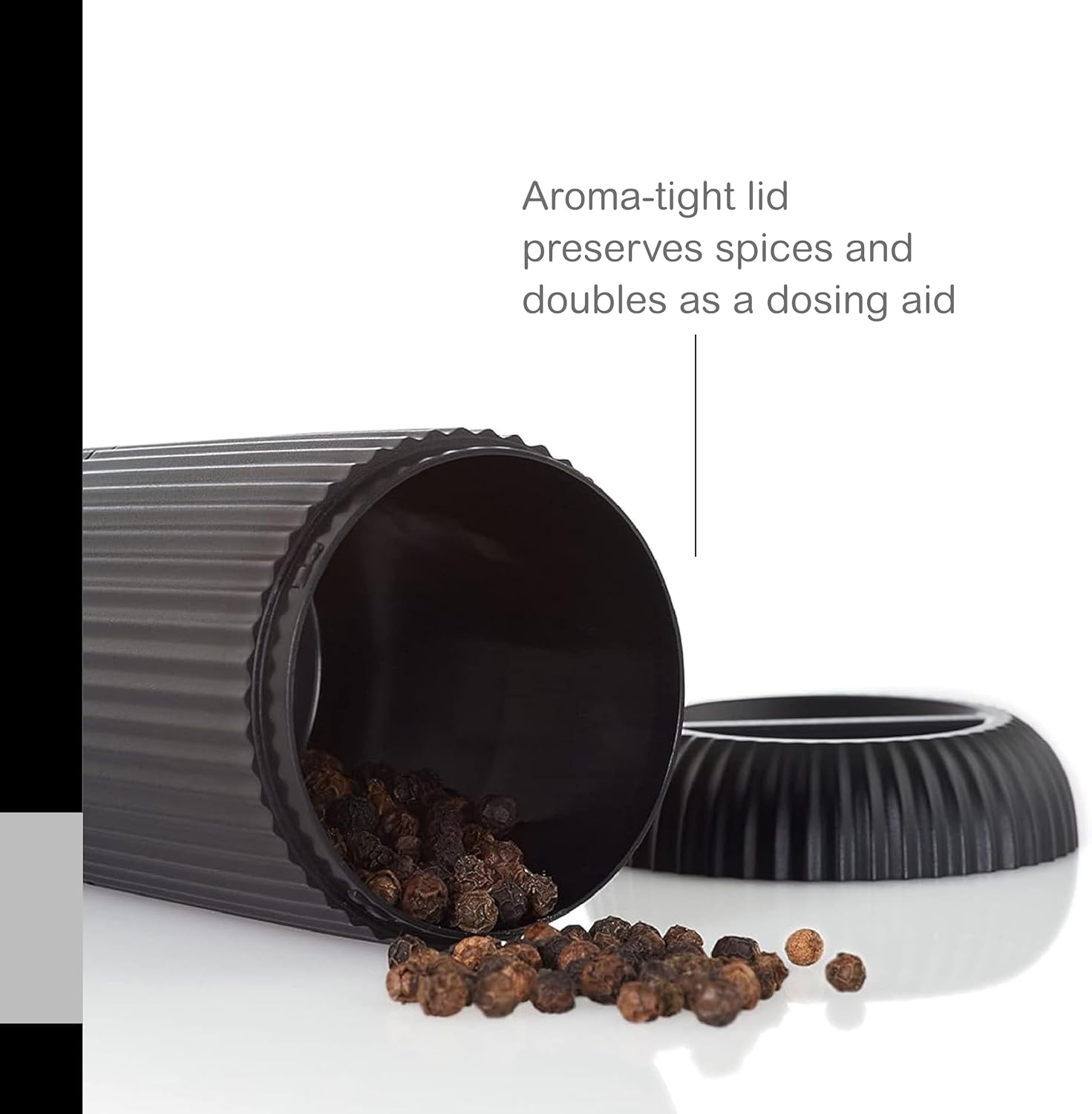 Ensemble de moulins à poivre et à sel, vert et vert clair - AdHoc - Moulin à grains - - La Guilde Culinaire