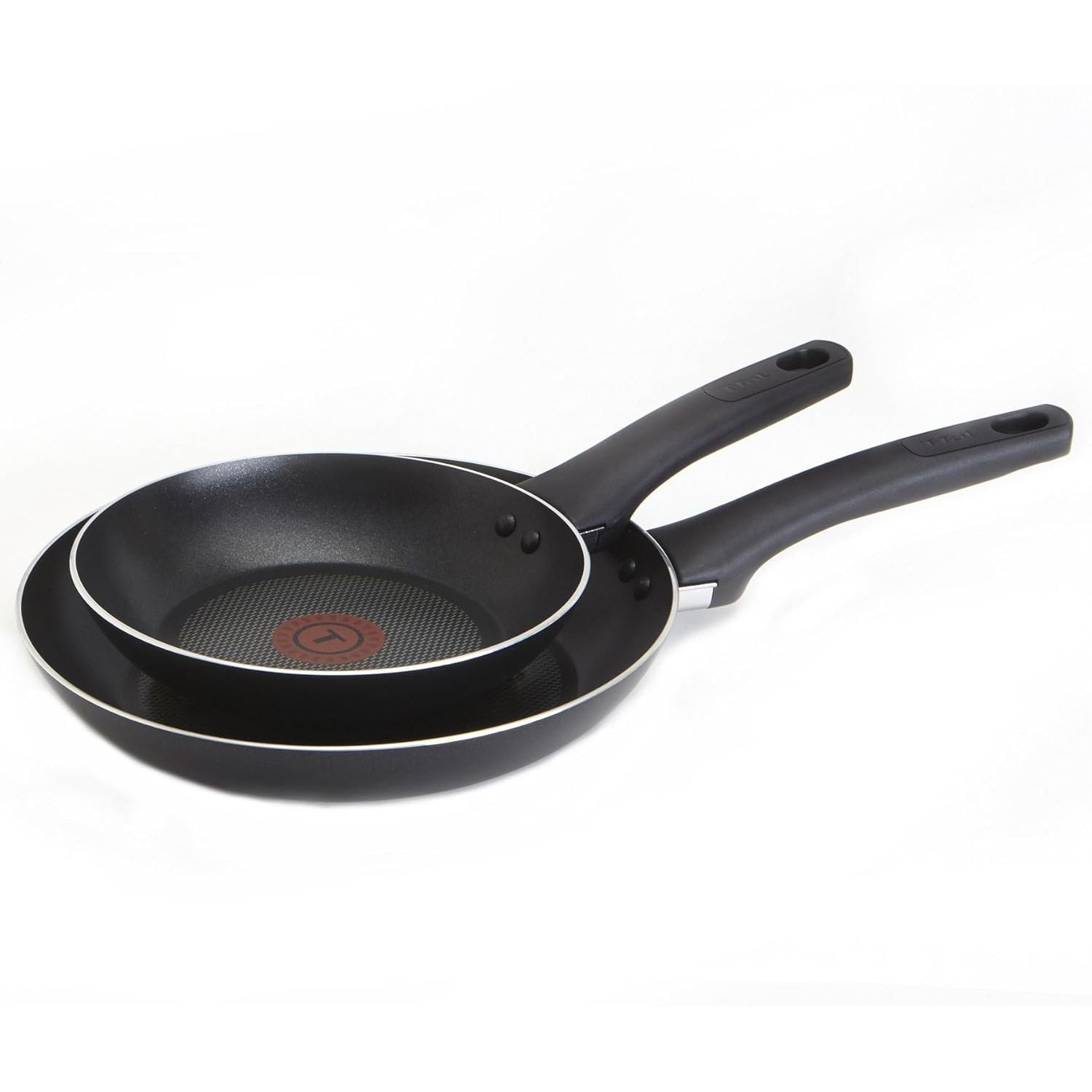 Poêle à Œufs Antiadhésive 2 Trous - Pour Omelettes, Burgers, Crêpes, Petit Déjeuner
