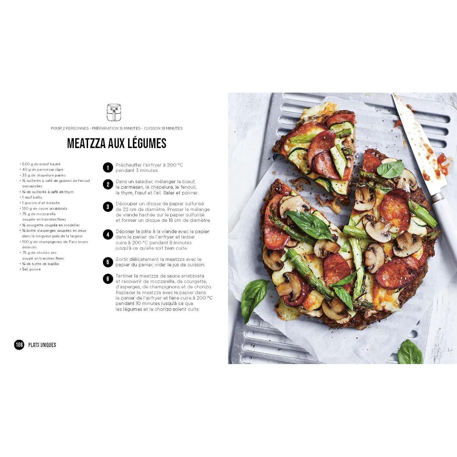 Airfryer - Recettes express - Marabout - Livre de cuisine - - La Guilde Culinaire