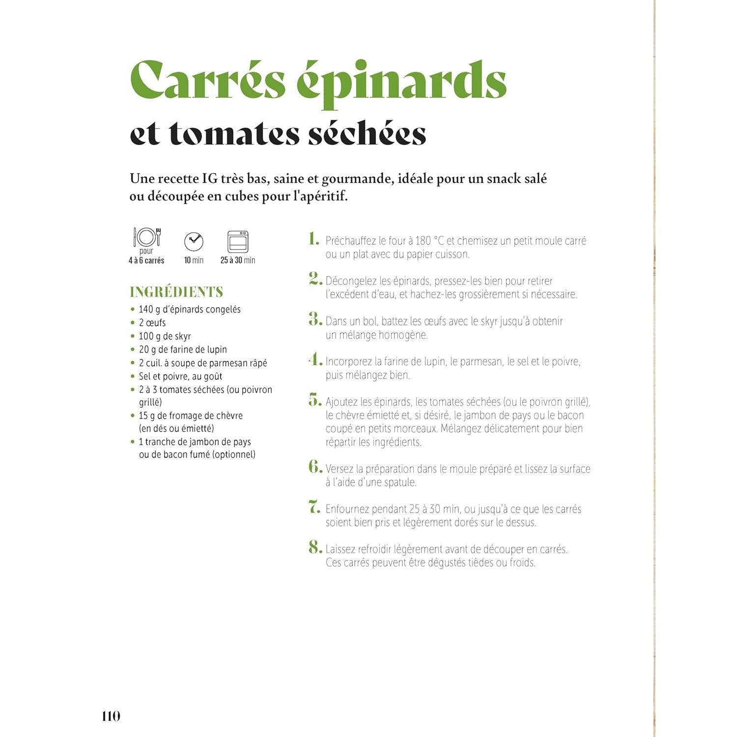 Ma journée IG bas - Albin Michel Ed. - Livre de cuisine - - La Guilde Culinaire