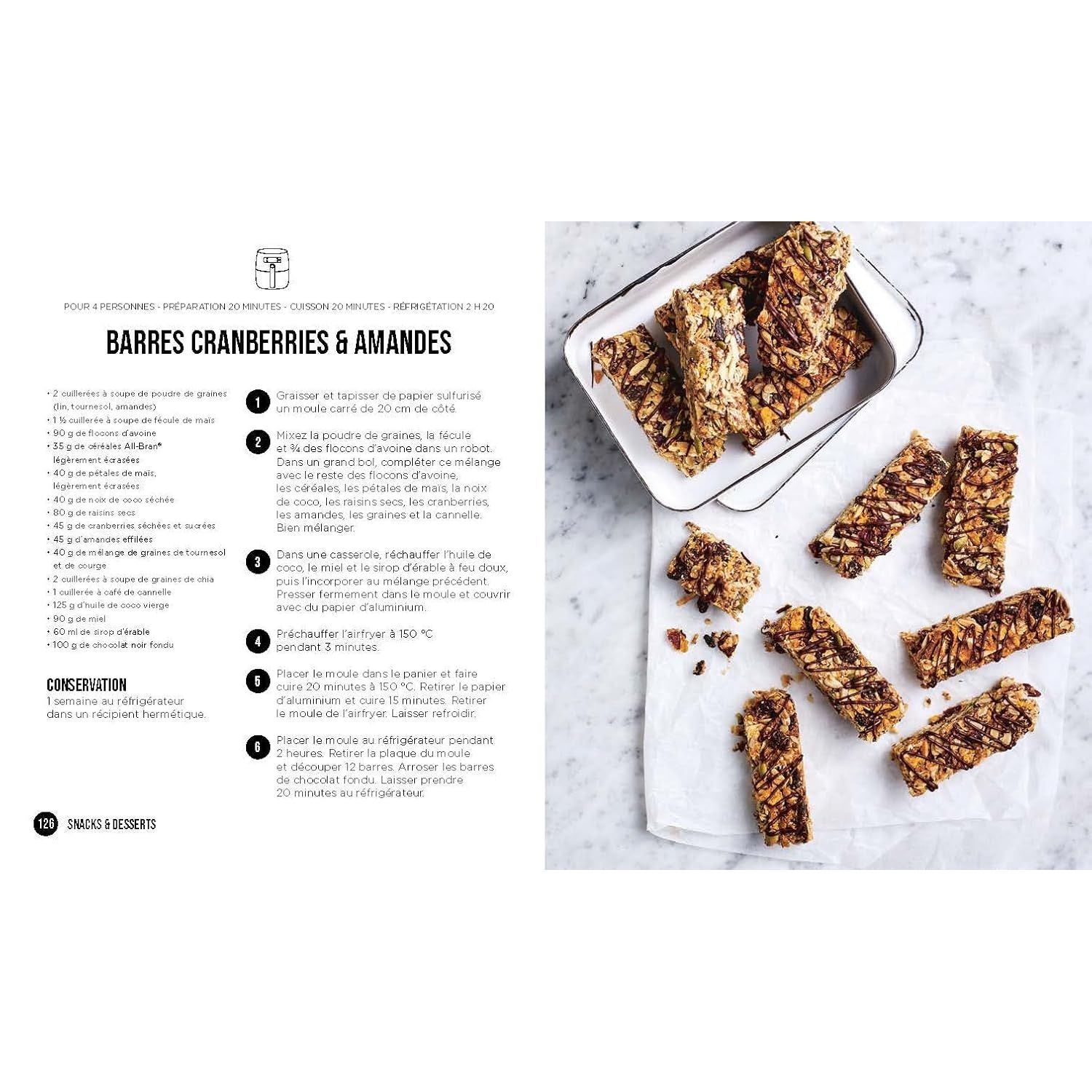 Airfryer - Recettes express - Marabout - Livre de cuisine - - La Guilde Culinaire