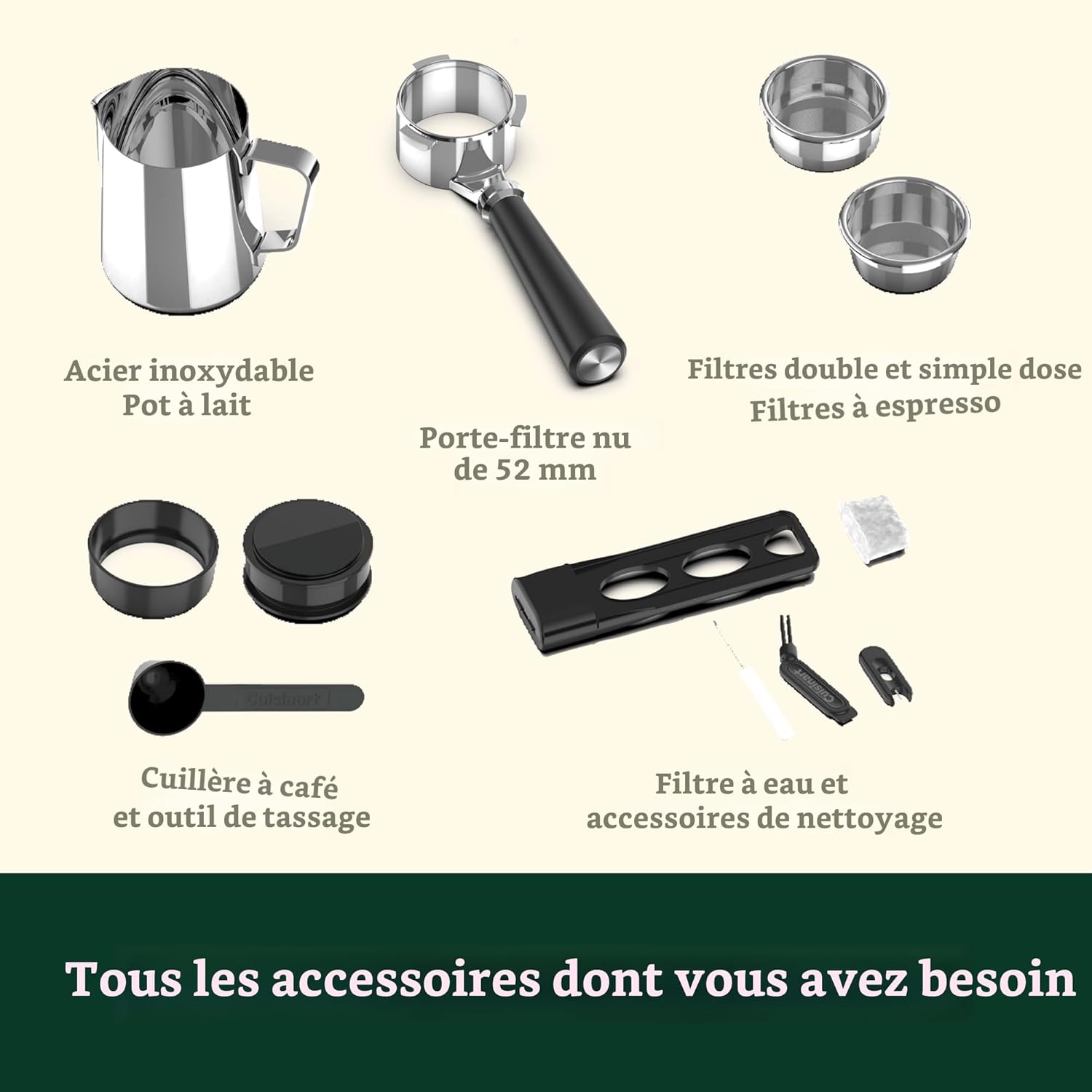 Machine à espresso Espresso Bar avec moulin intégré