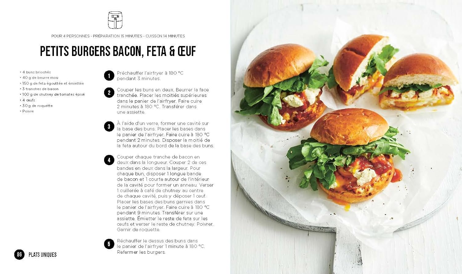 Airfryer - Recettes express - Marabout - Livre de cuisine - - La Guilde Culinaire