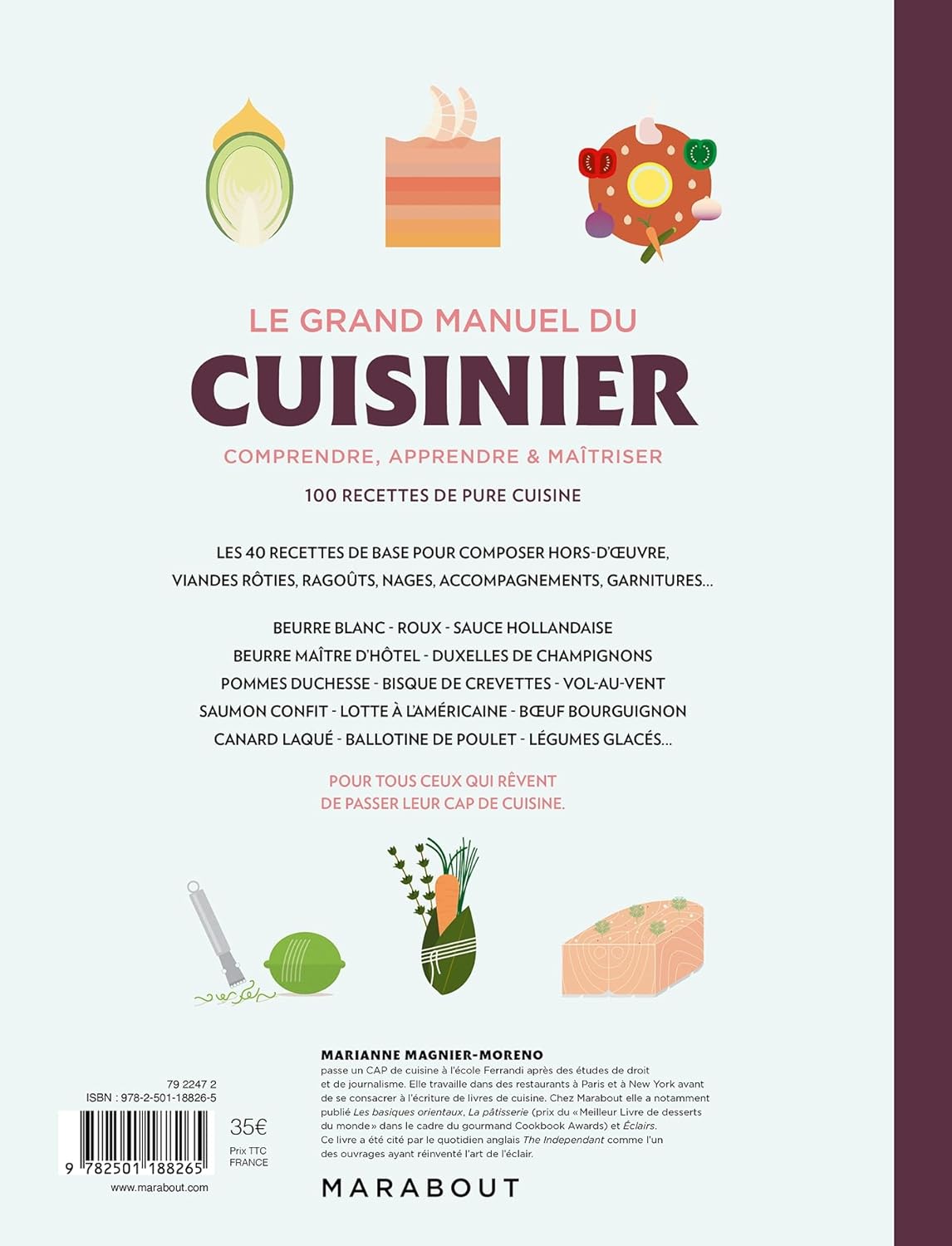 Le grand Manuel du Cuisinier (Nouvelle Edition) - Marabout - Livre de cuisine - - La Guilde Culinaire