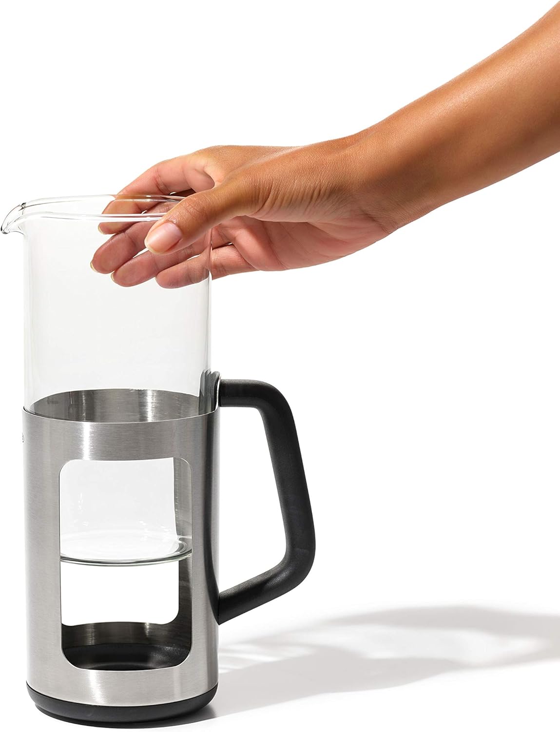 BREW Cafetière à piston avec GroundsLifter - OXO - Cafetière à piston - - La Guilde Culinaire